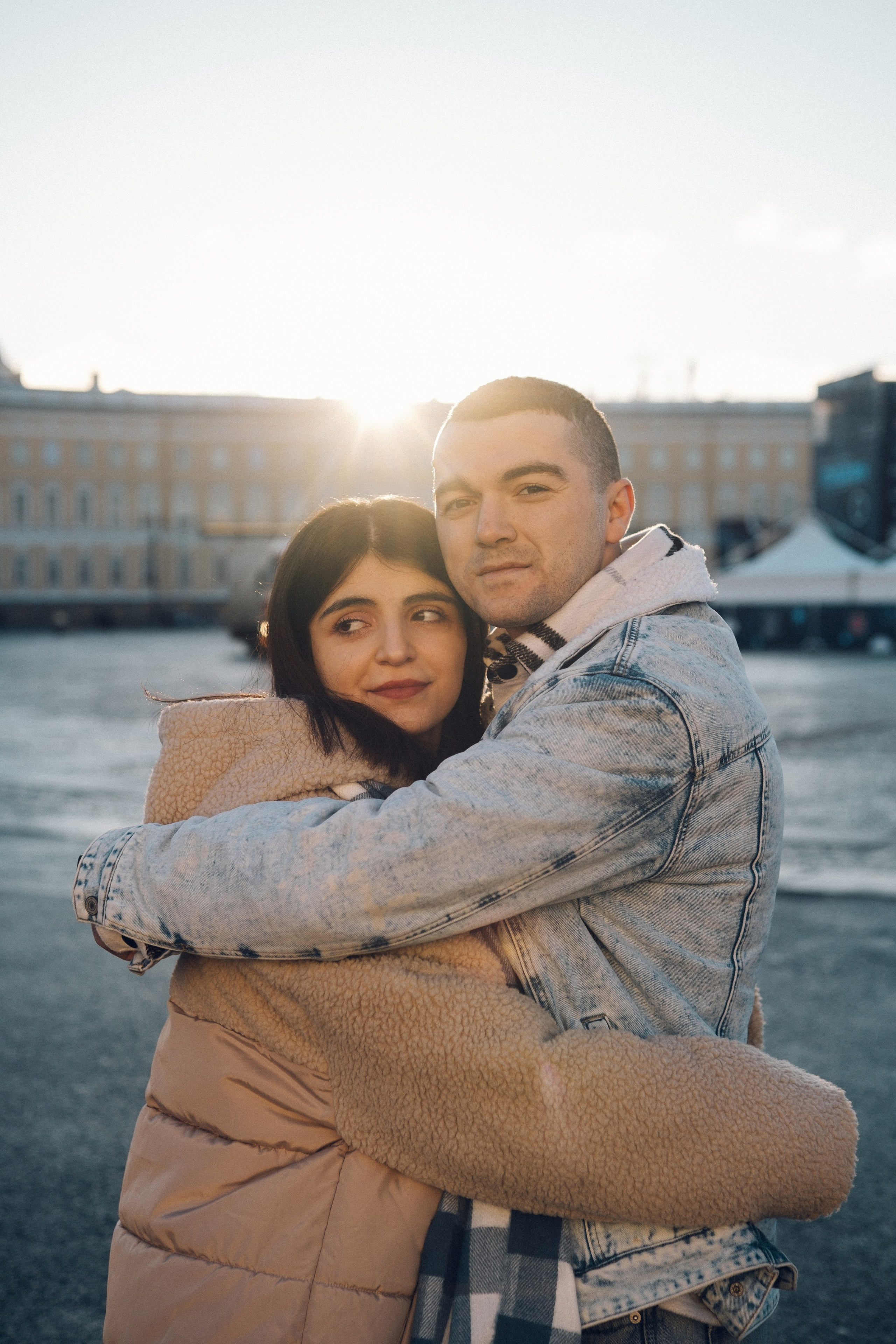 От Дворцовой к Исаакиевскому (зима). Фотограф в Санкт-Петербурге Кристина Брянская