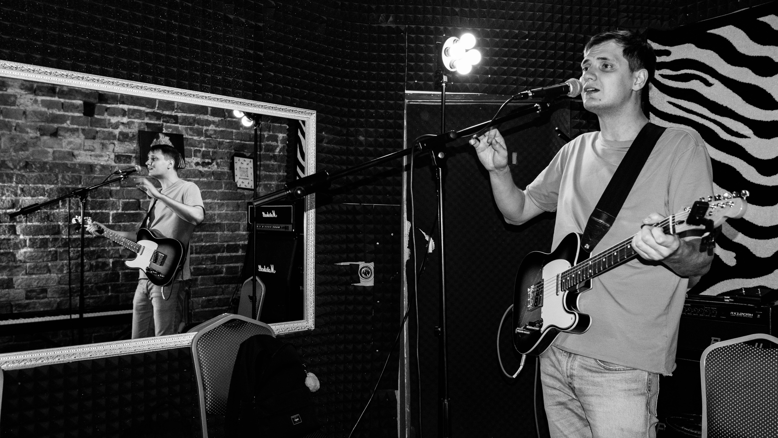 Фото репетиции группы Ридингер. Фотограф и видеограф Апокина Мария Москва