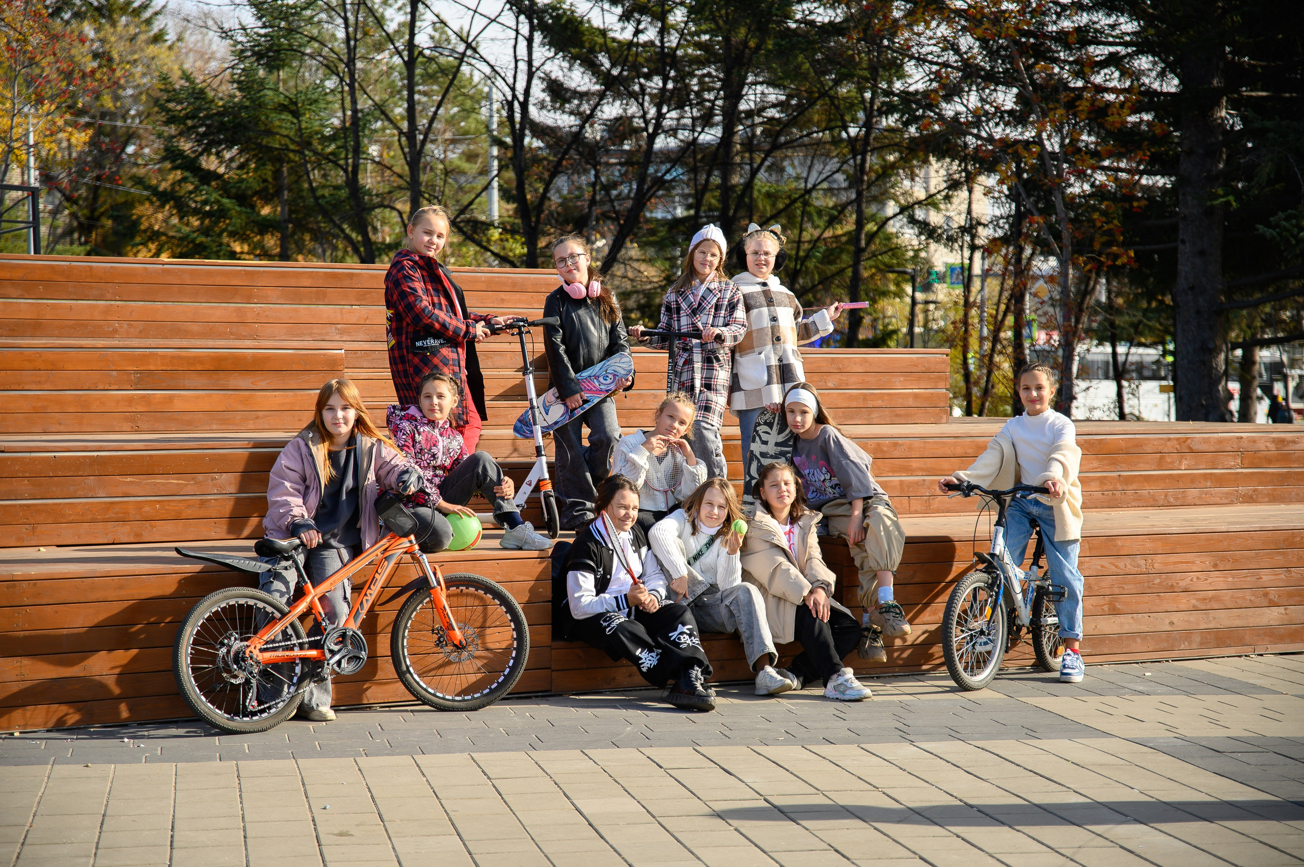 «На площади». Школьный фотограф в Свободном Анастасия Косицына