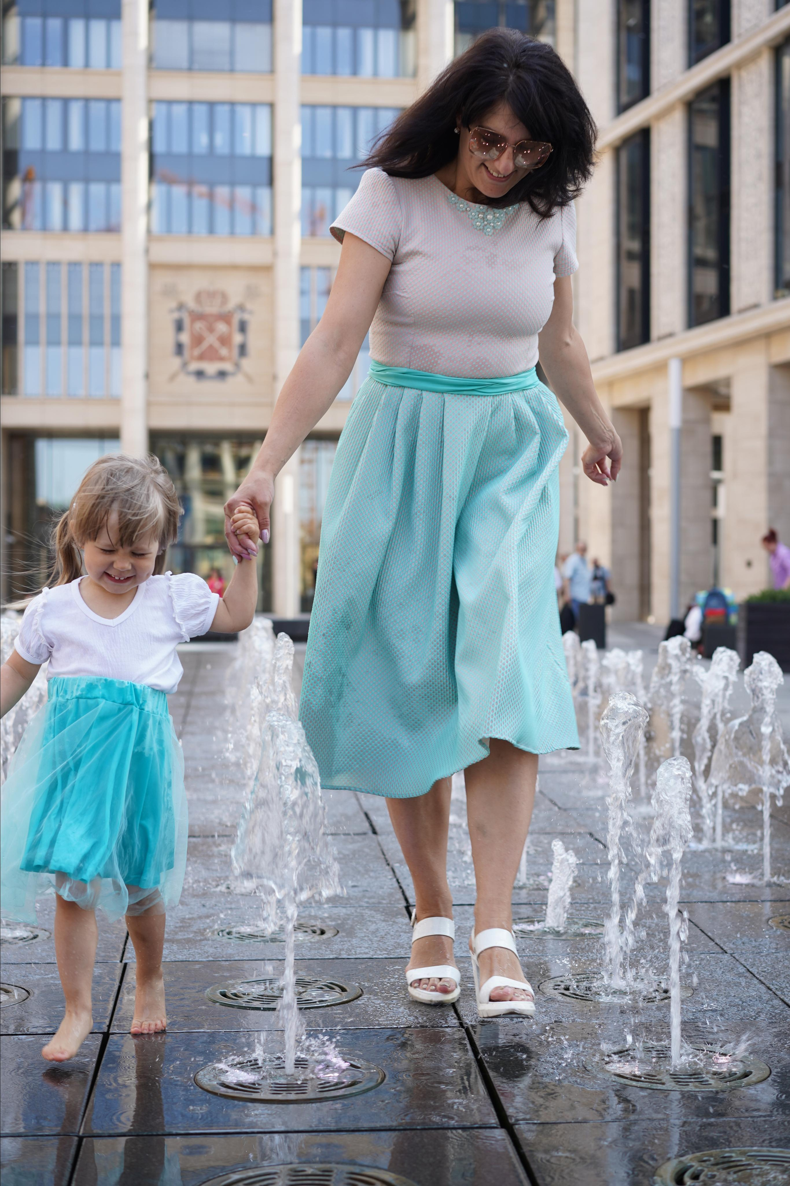 Фотосессия мамочки и лапочки дочки. Студийный и портретный фотограф в САНКТ-ПЕТЕРБУРГЕИрина Махаон