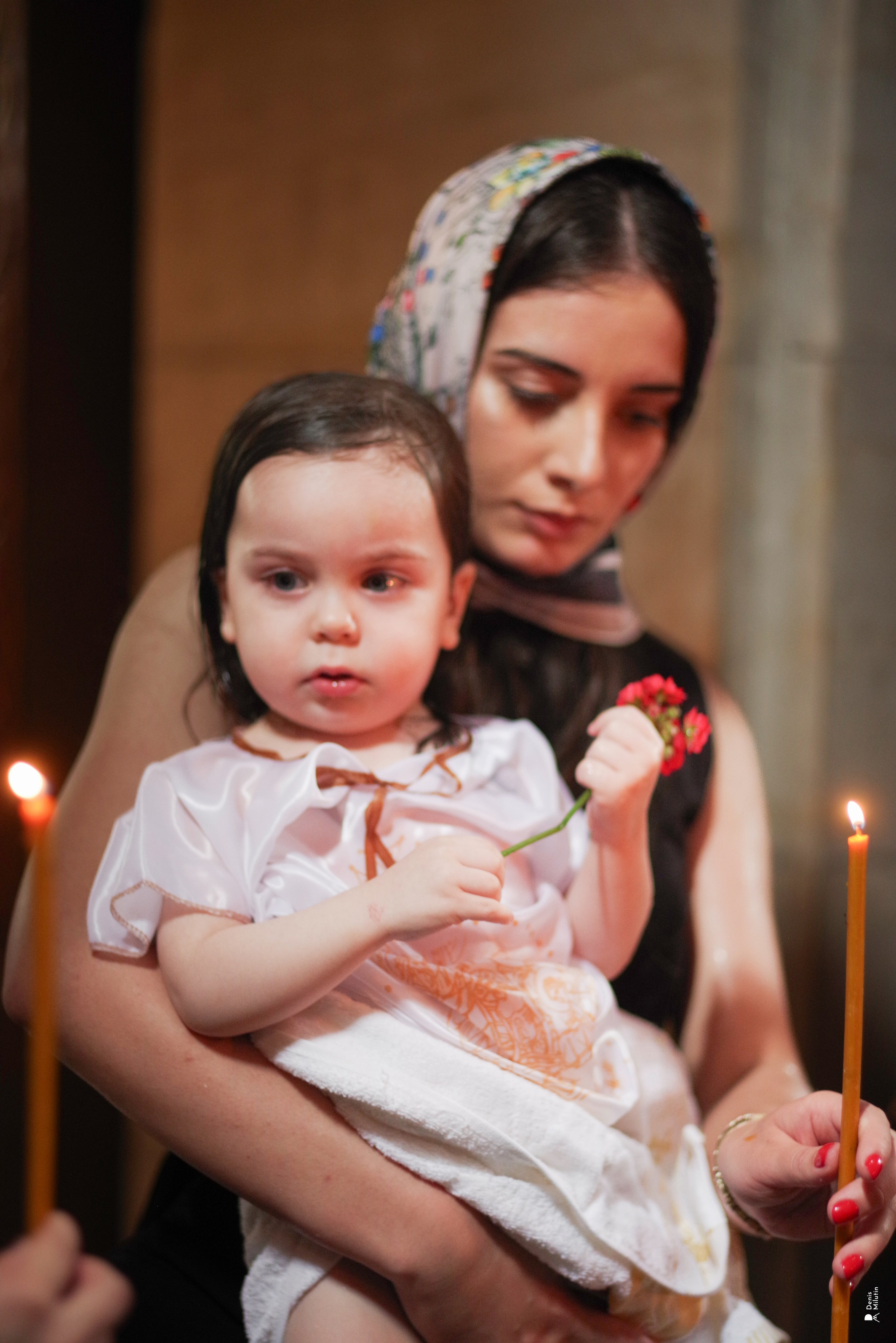 Крещение Сенаки. Портретный фотограф Денис Милютин