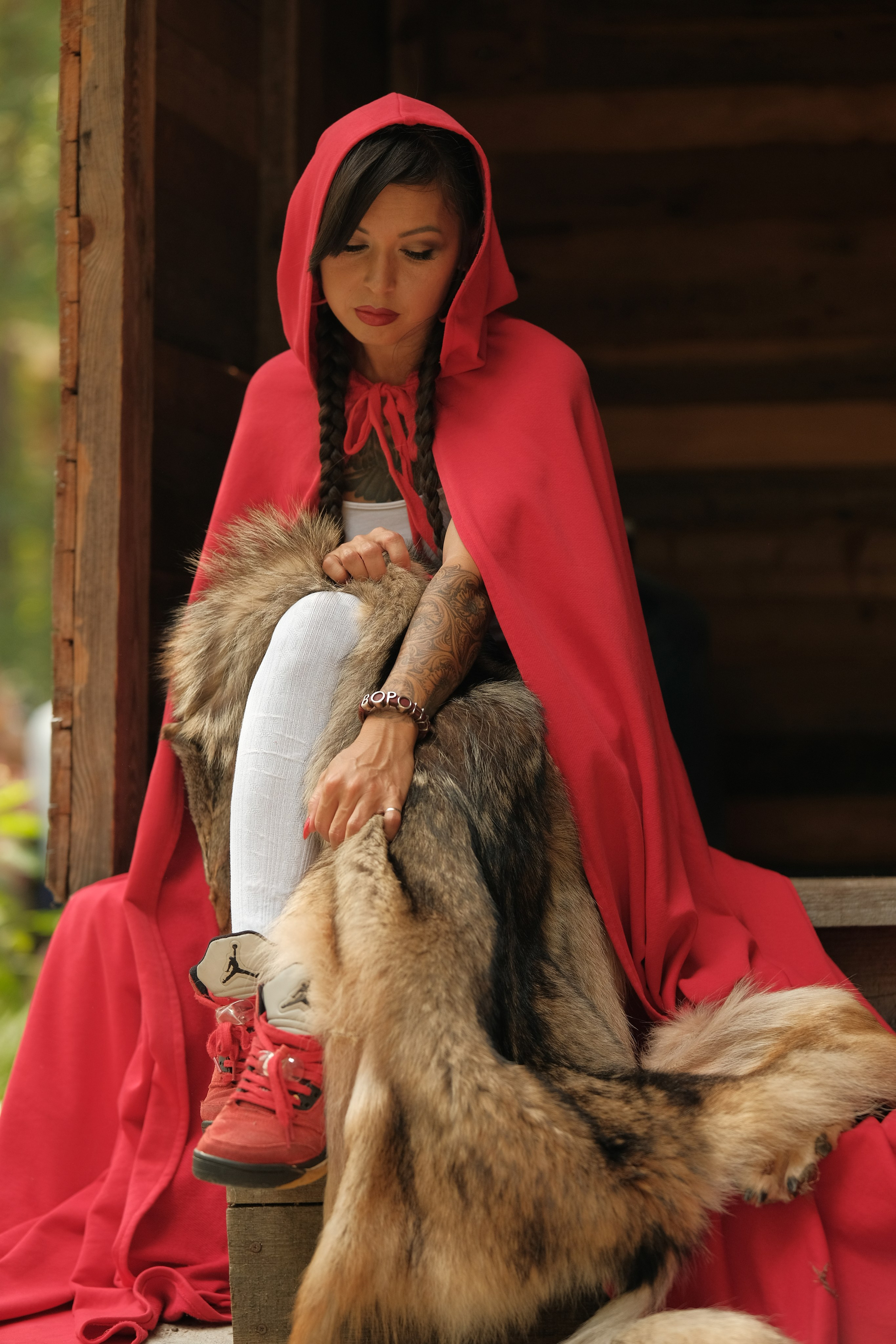 Красная Шапочка. Лиза Рязанцева