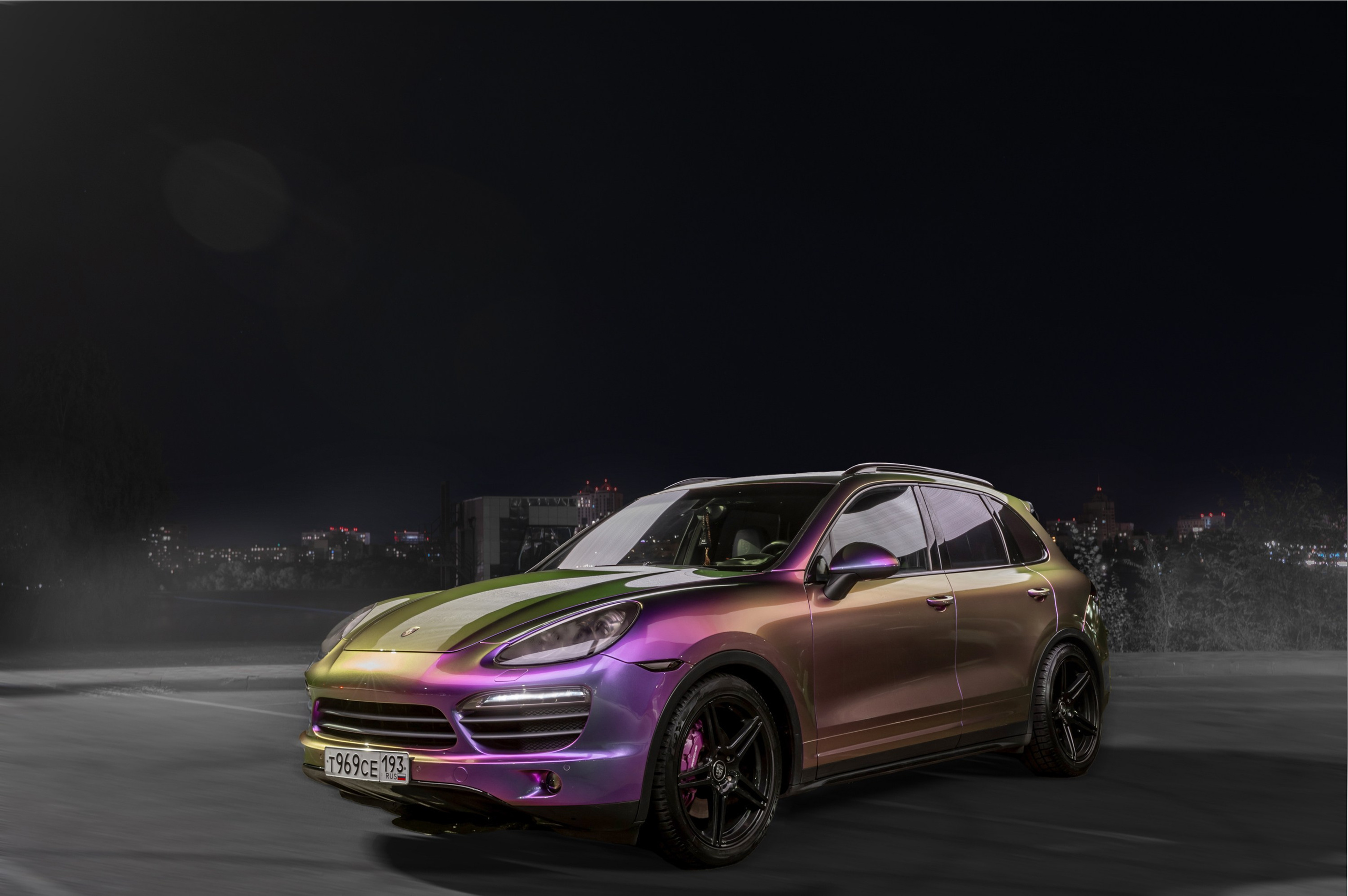 Porsche Cayenne. Фотограф и ретушер Ручьева Анастасия