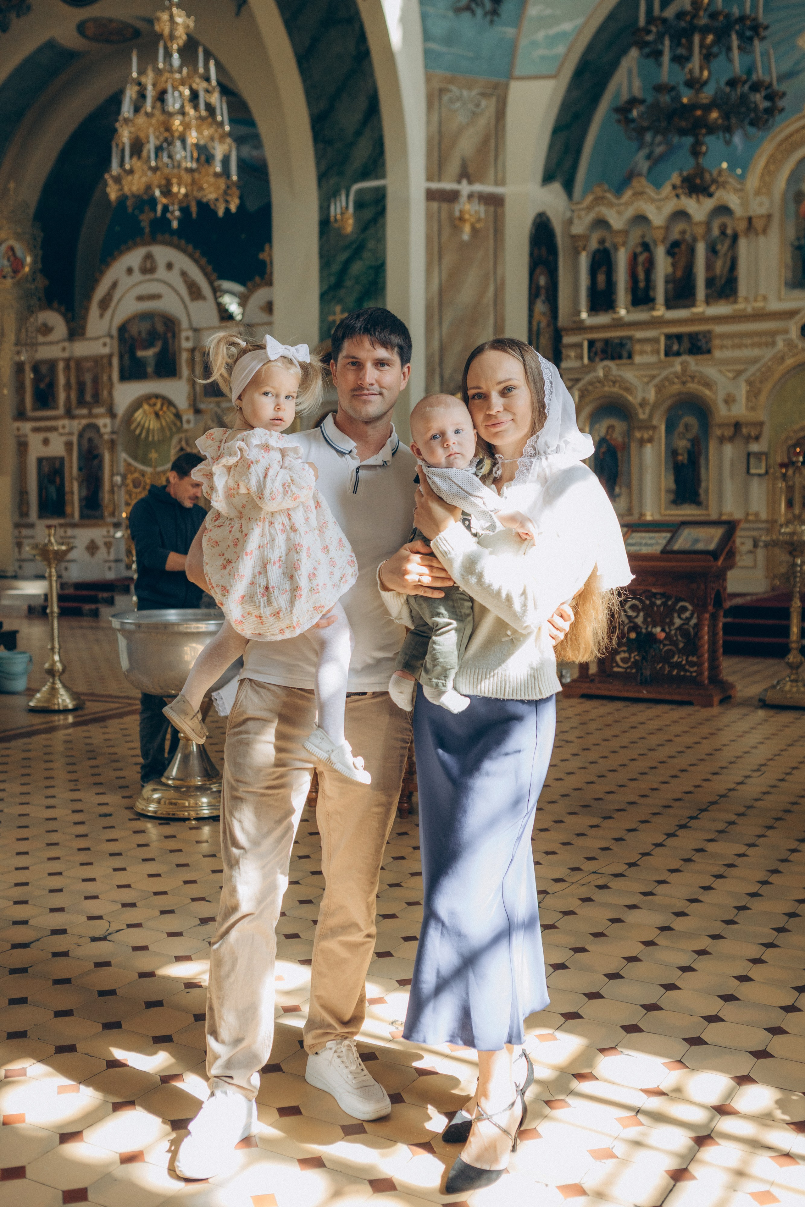 Крещение Тимофея. Семейный фотограф и фотограф на роды в Ростове-на-Дону Мухина Виктория