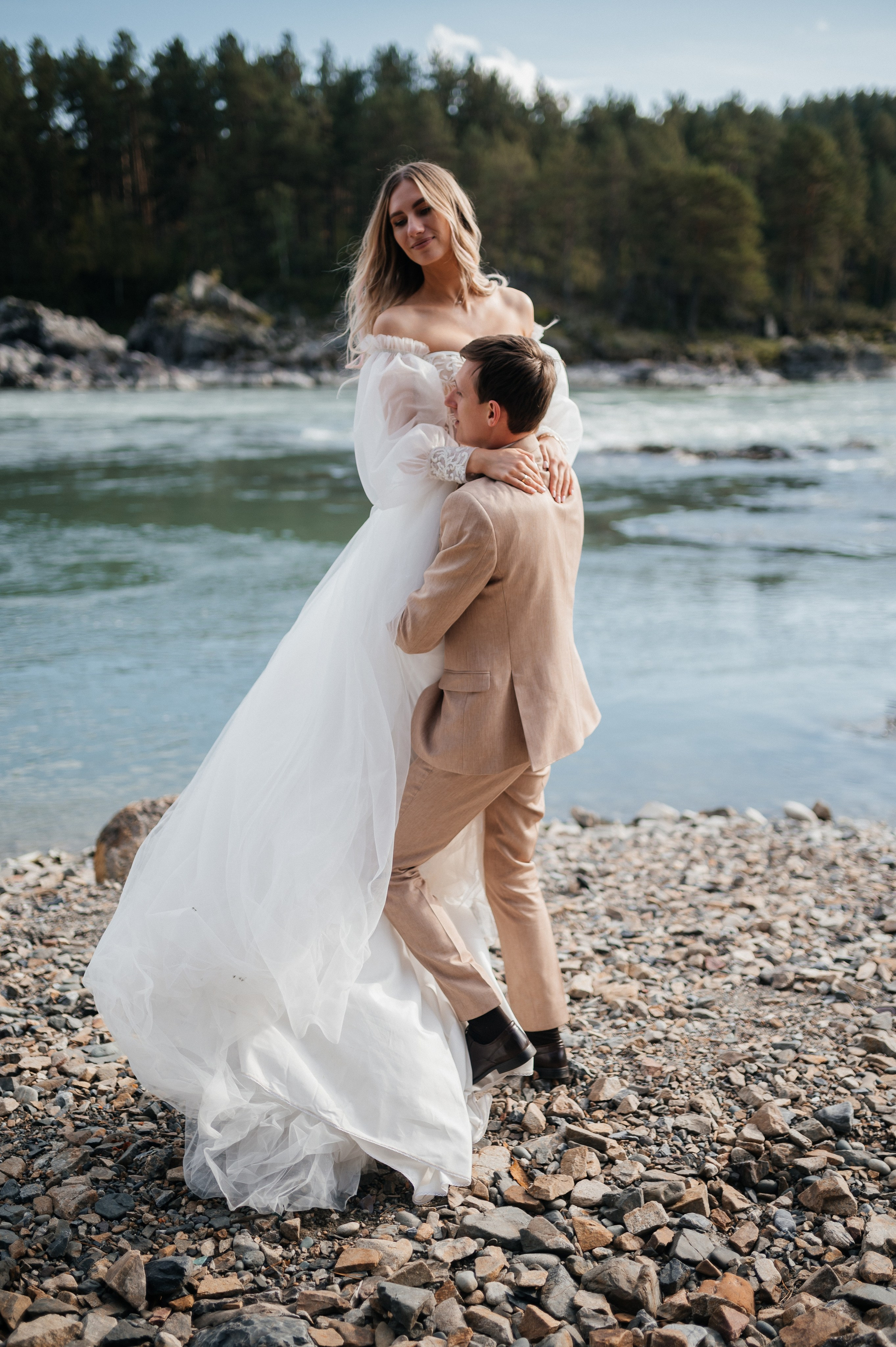 Андрей и Елена. Свадебная  съемка на Алтае