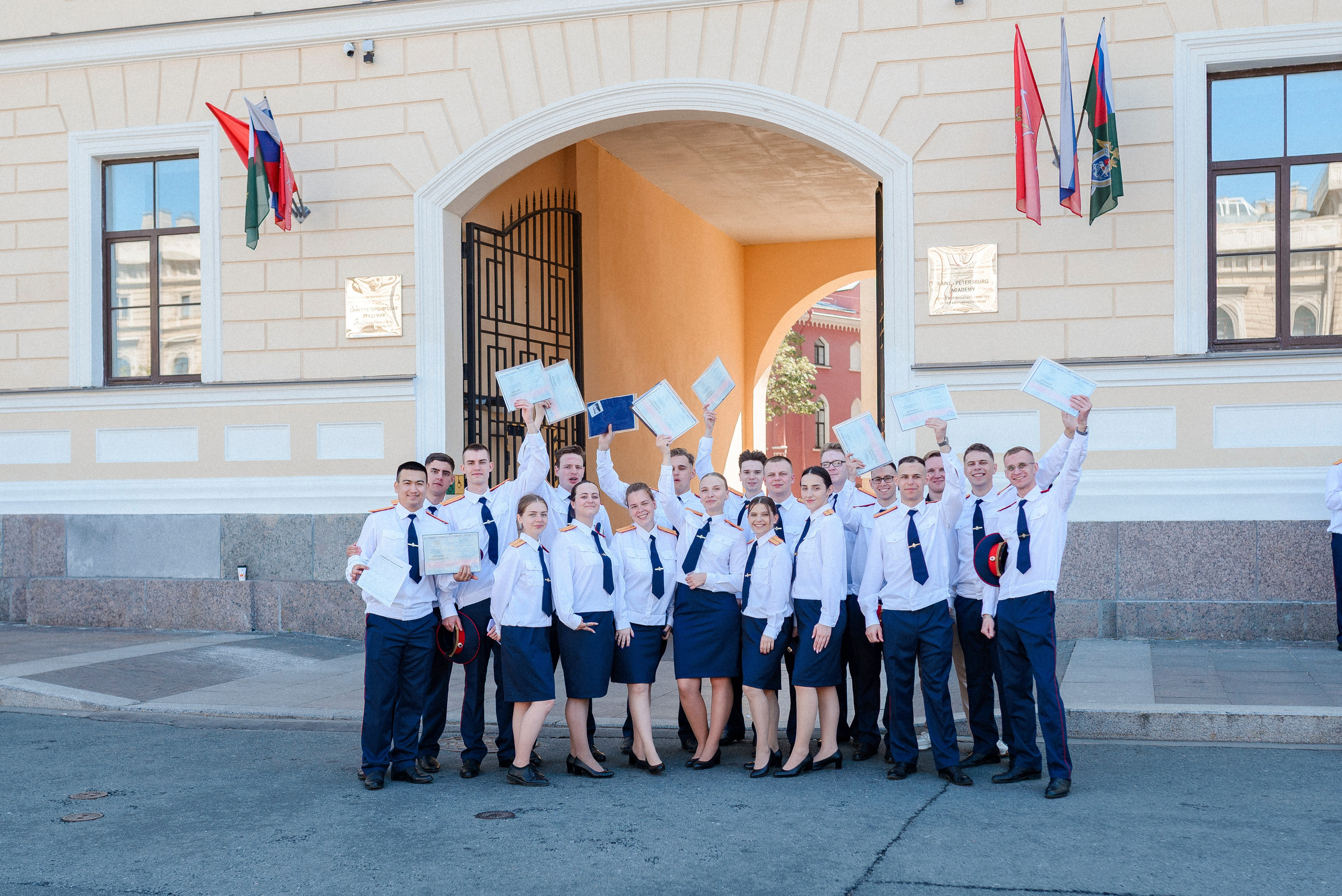 Выпускной следственной академии. Семейный и детский фотограф в Санкт-Петербурге Городнова Татьяна