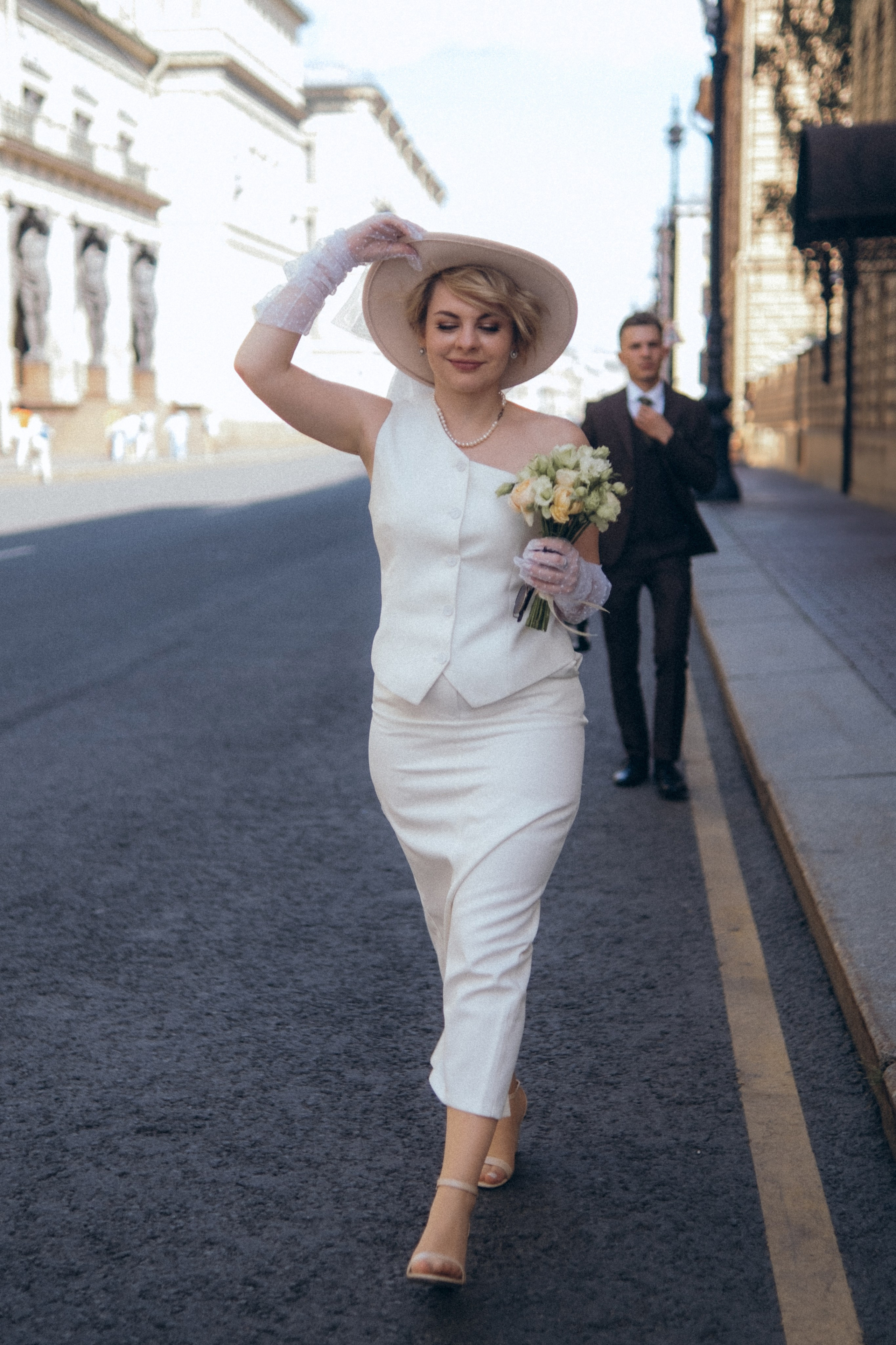 Фрунзенский ЗАГС+прогулка в Центре. Фотограф в Санкт-Петербурге Кристина Брянская