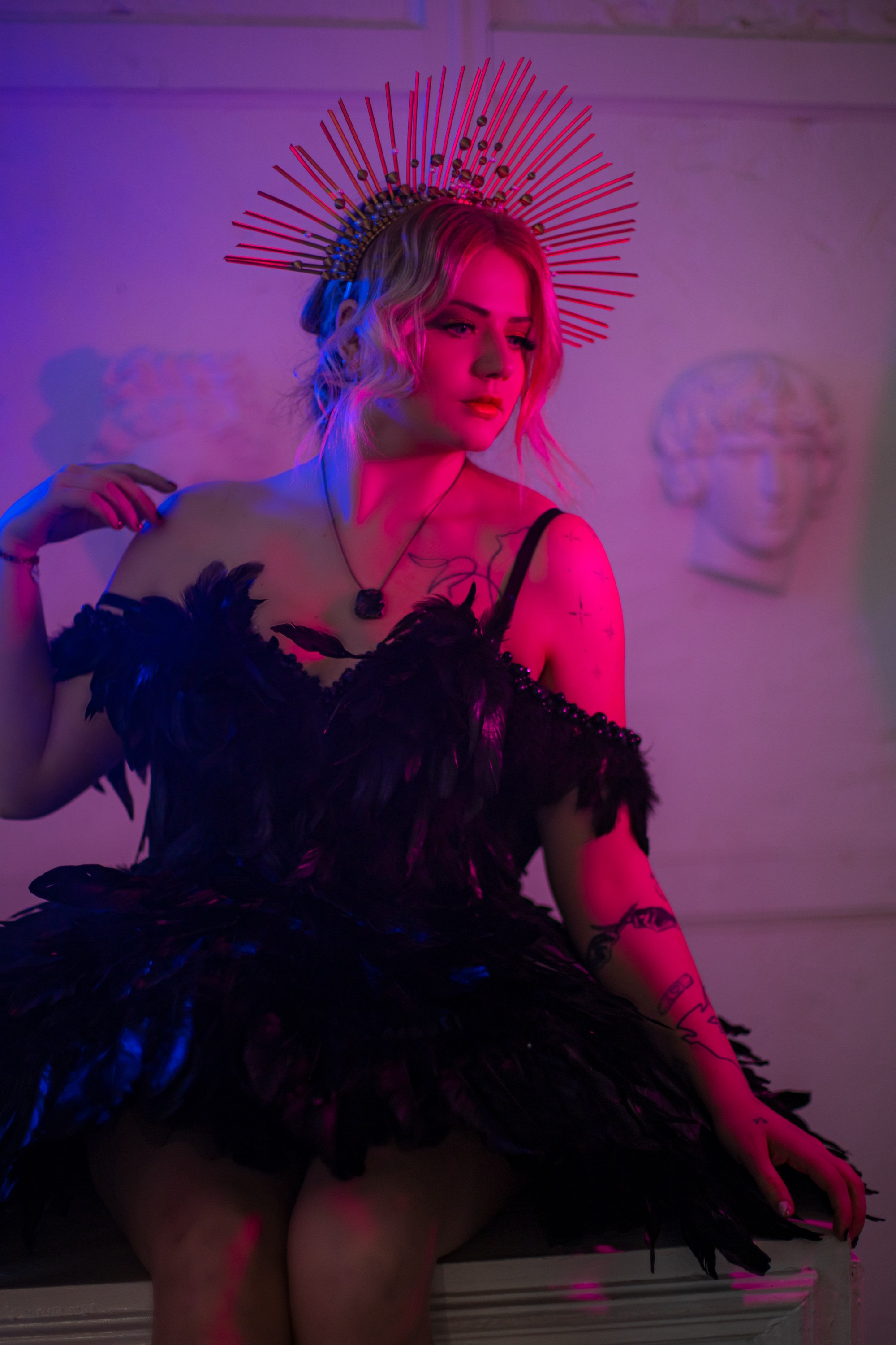 TINA NEON. Polaroud love