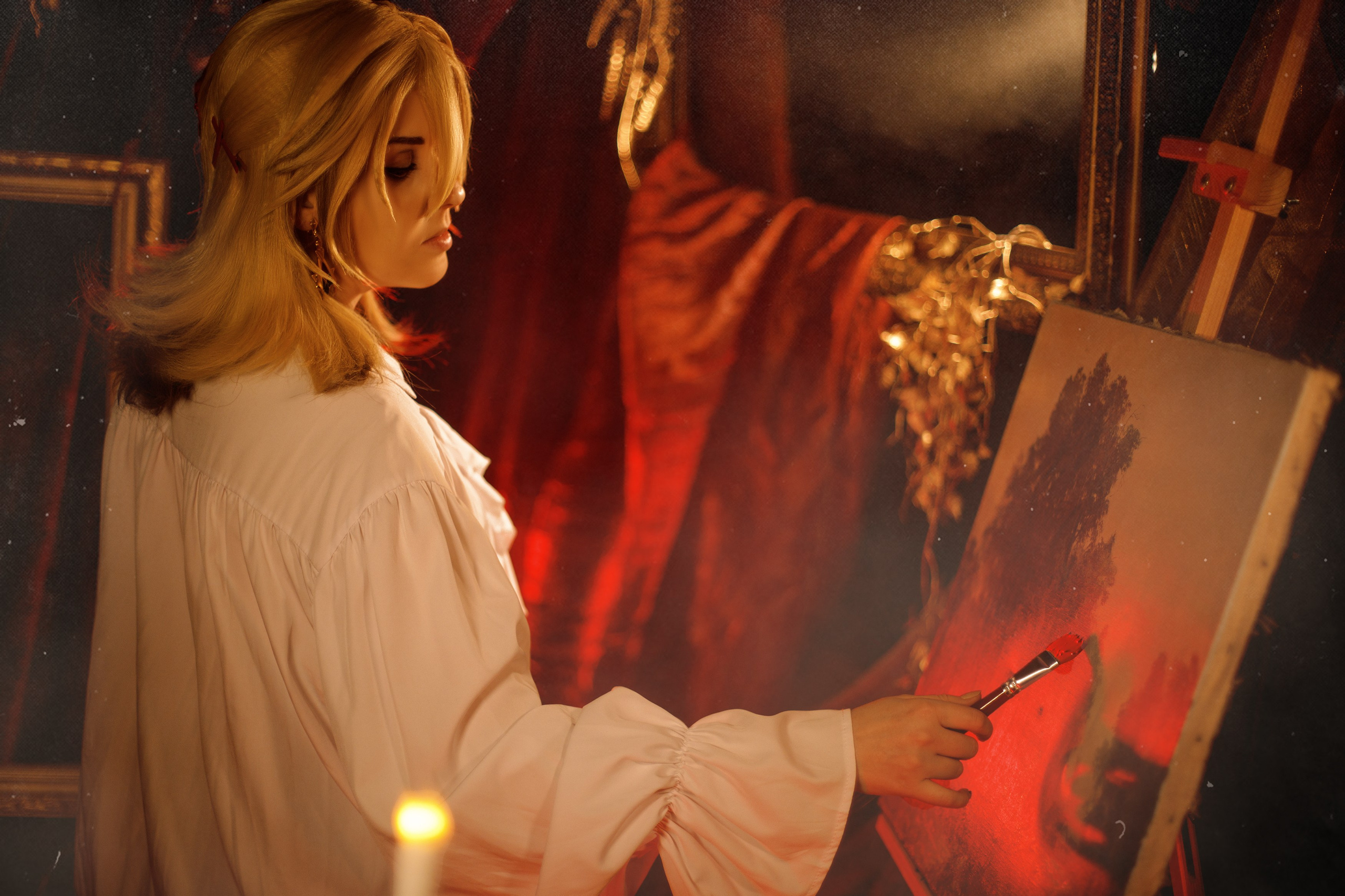 GENSHIN IMPACT: Kaveh [Paint au]. Polaroud love