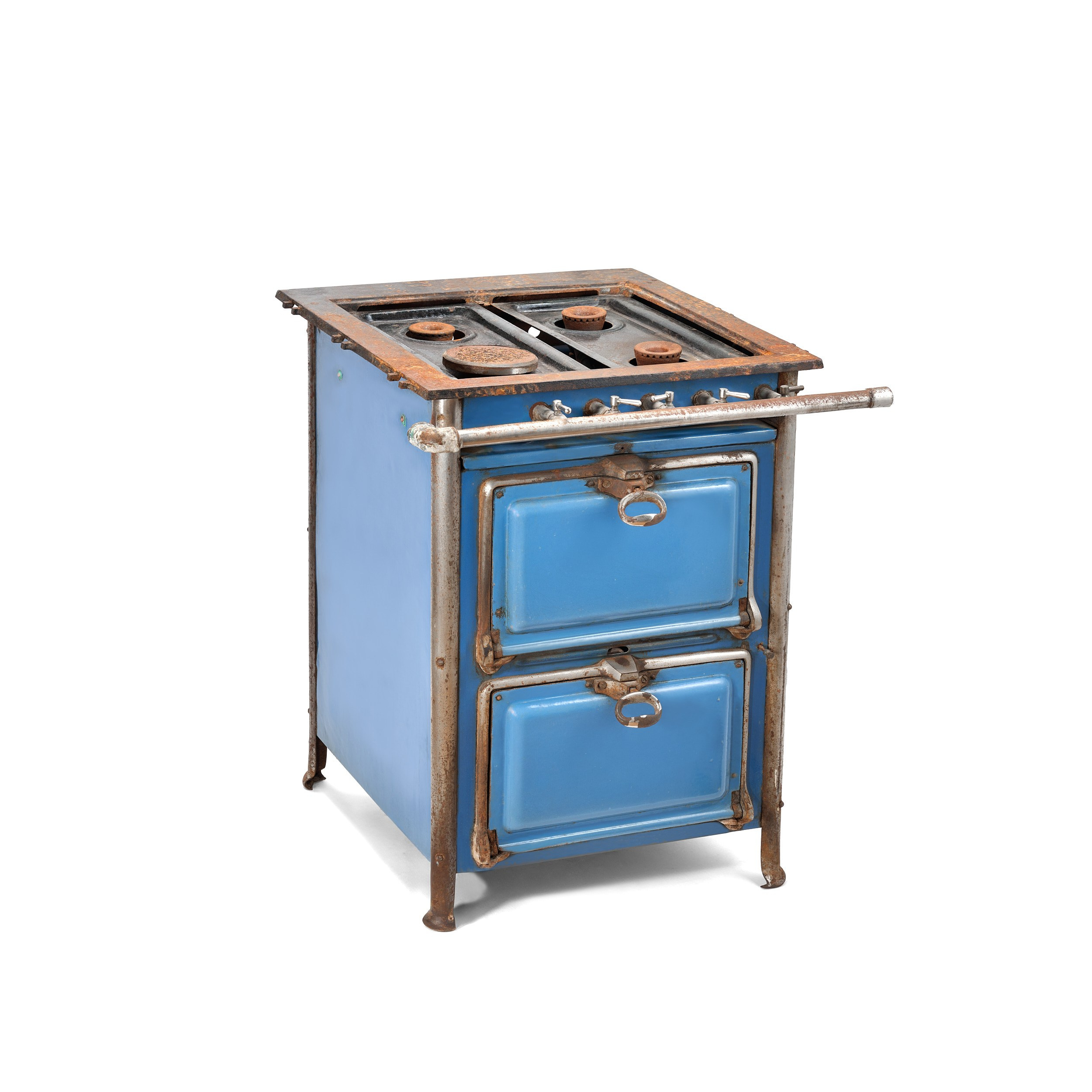 Газовая плита 1940-х годов — экспонат музея Мосгаза