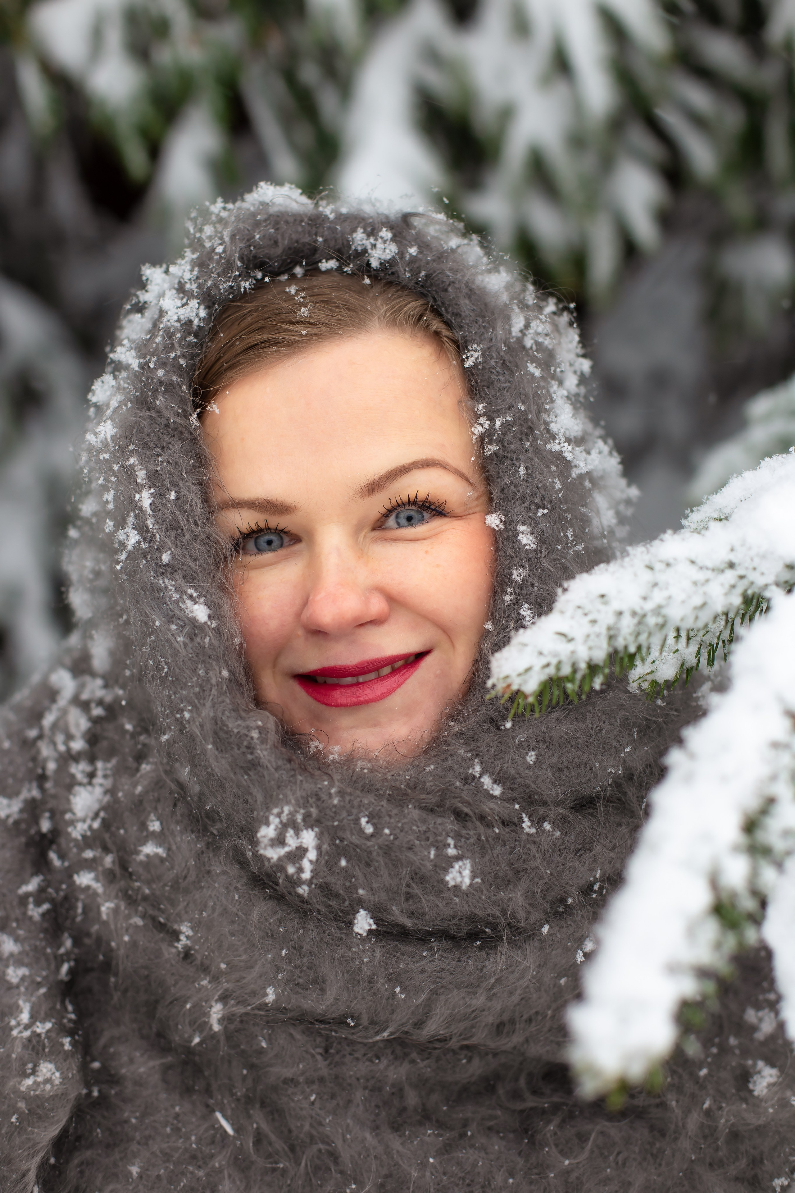 Катя и Тима. Когда выпал снег. Фотограф в Калининграде Решетникова Алина