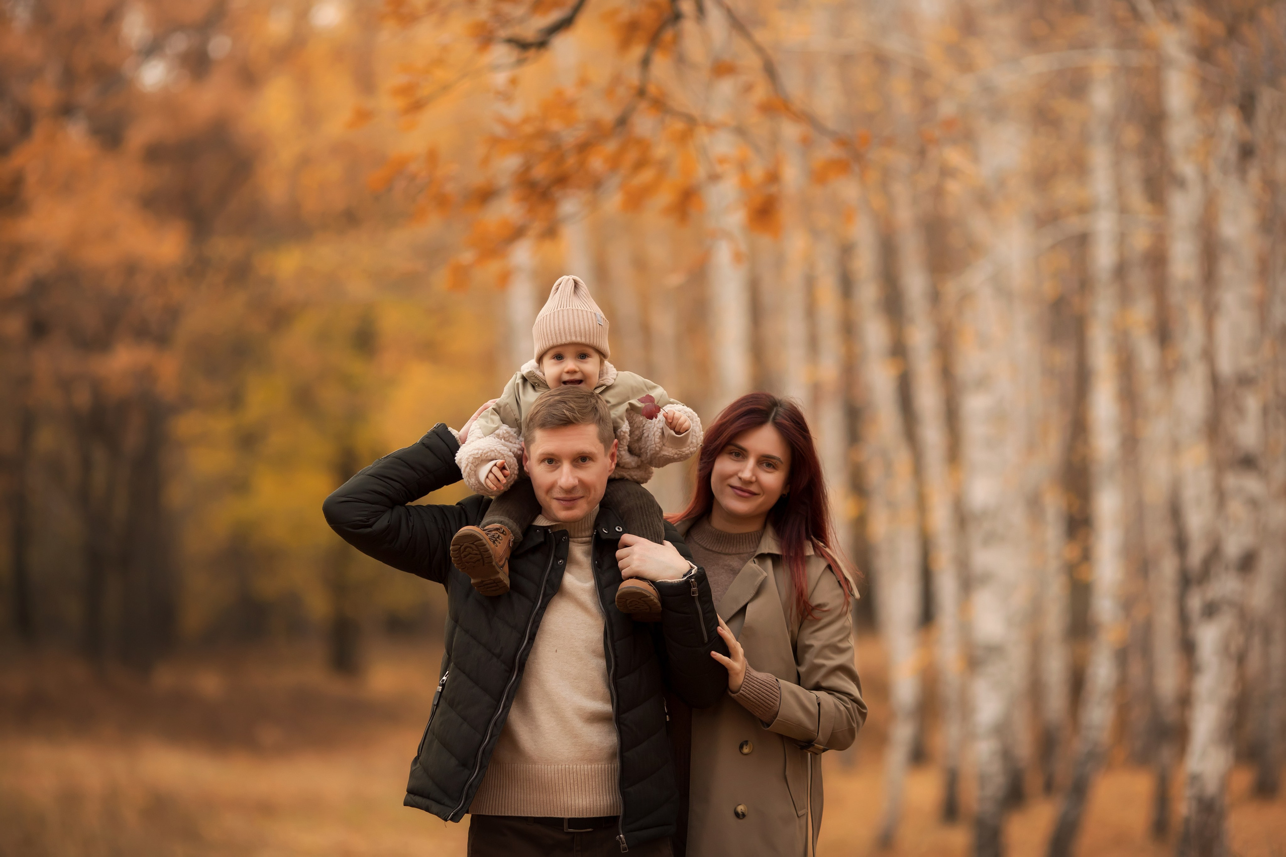 Осень в лесу. Семейный и детский фотограф в Саратове Полина Коткина