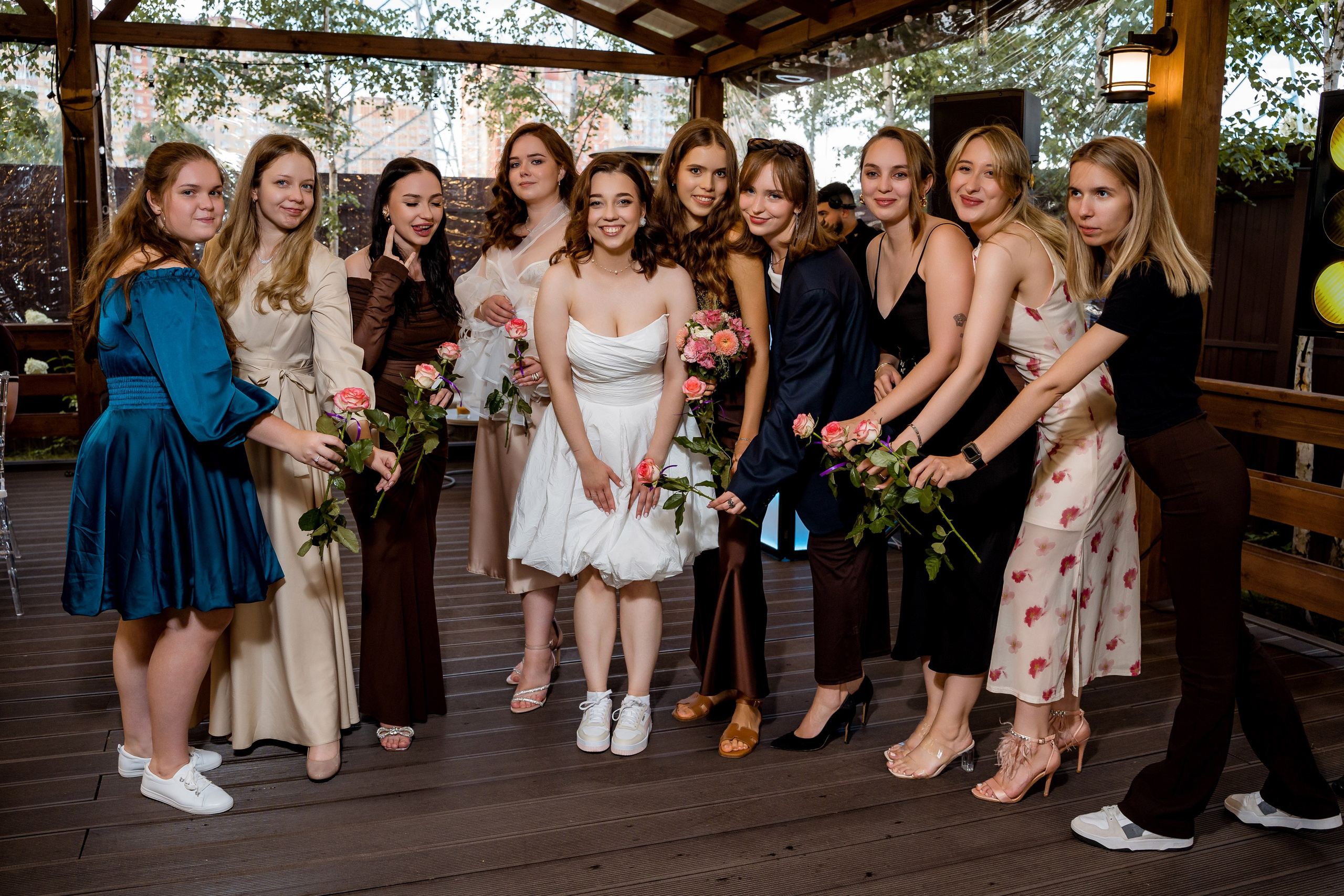 Иван и Дарья. Свадебный банкет, Теплица парк. Фотограф и видеограф в Москве и Московской области Мария Вишня