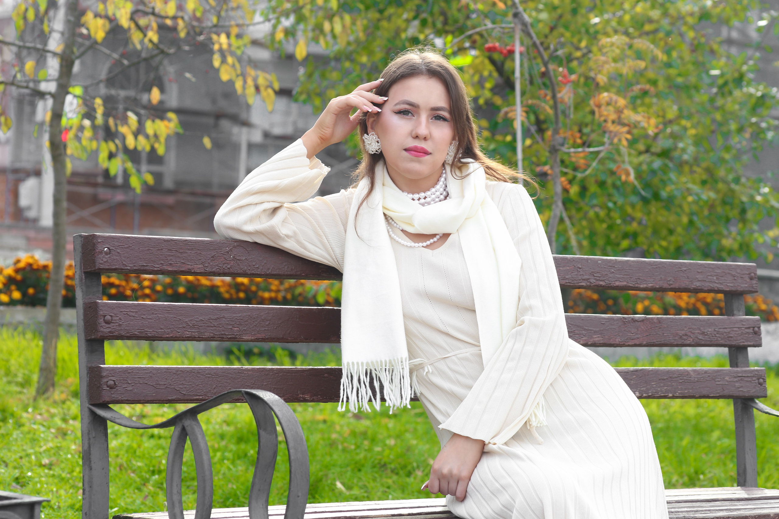 Кристина на прогулке. Фотограф Пермь. Фотосессия в фотостудии Перми и на свежем воздухе