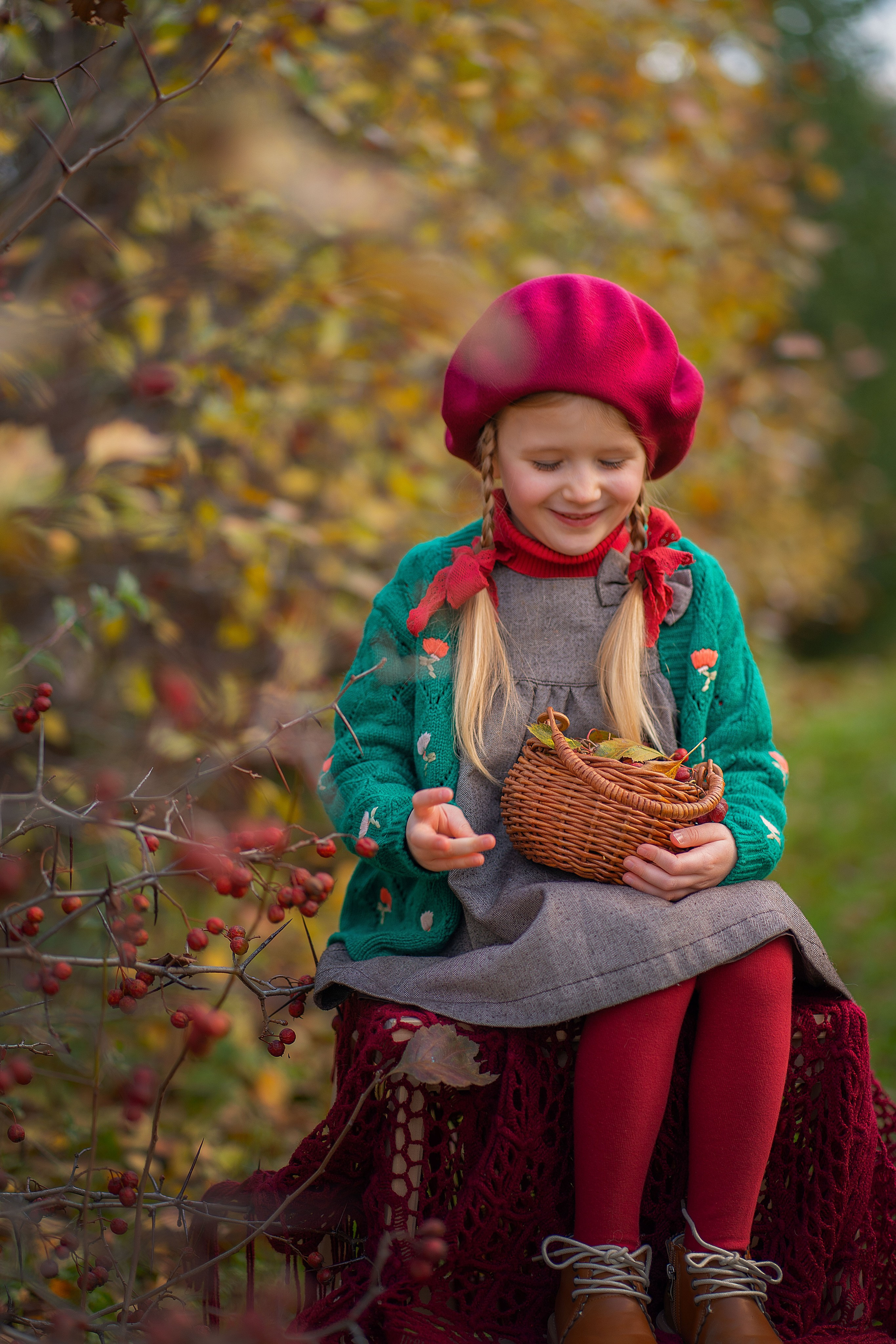 Детские осенние фотосеты. Детский и семейный фотограф в Москве и Подмосковье Настя Наумова