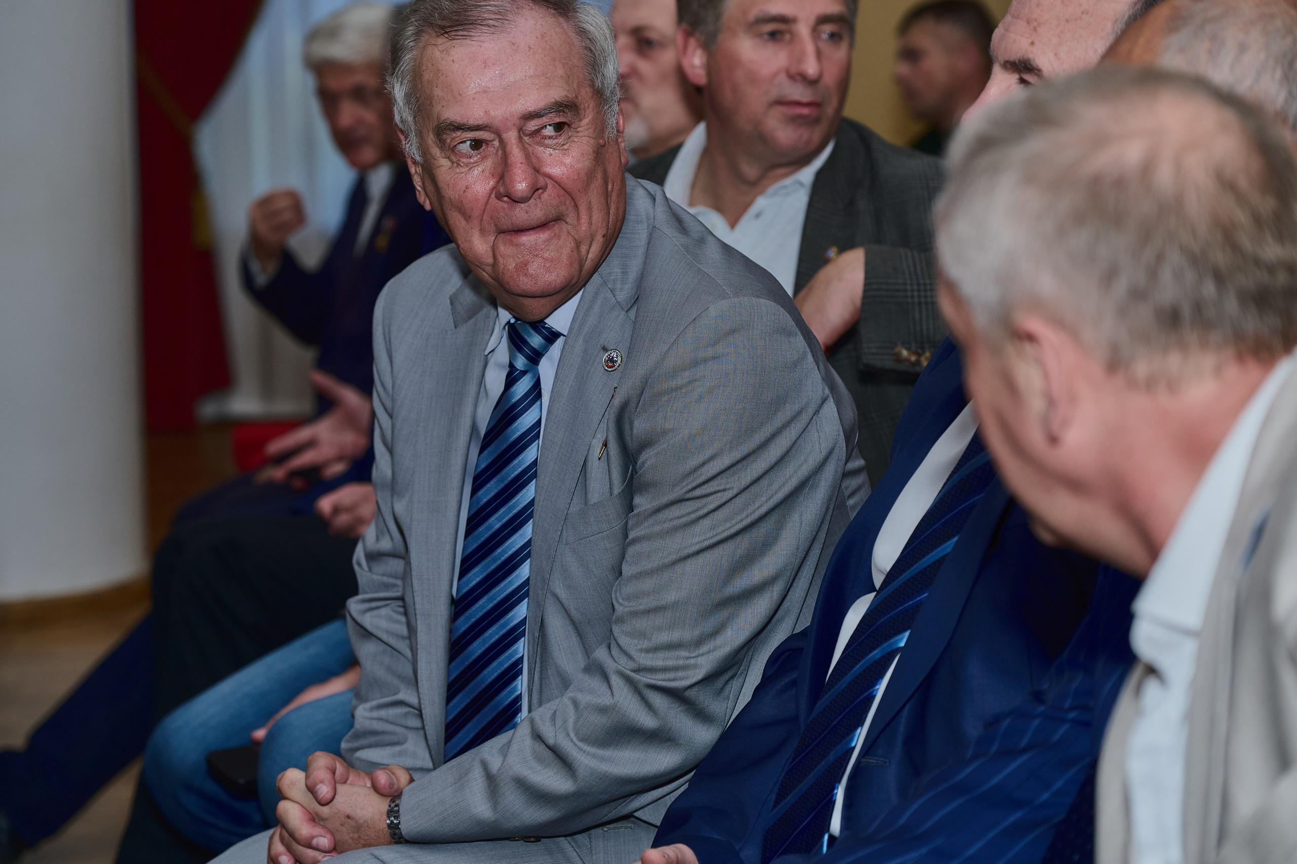 Церемония награждения медалями «Память Героев Отечества». Фотограф Роман Адлер