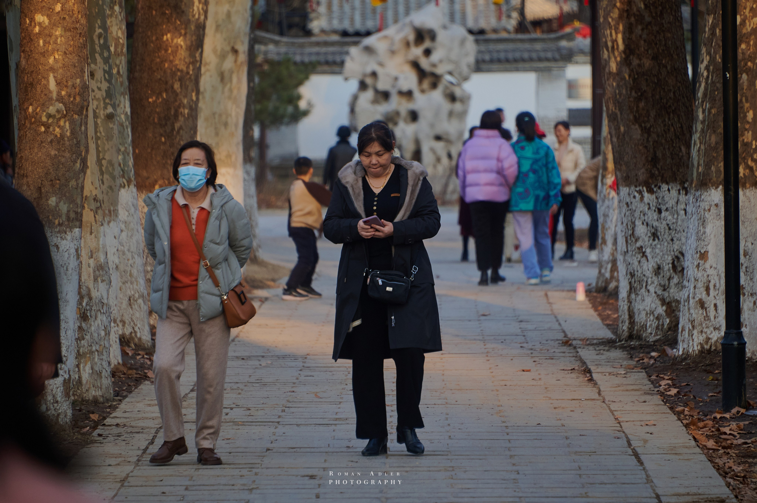 Городской парк Цинчжоу. Фотограф Роман Адлер