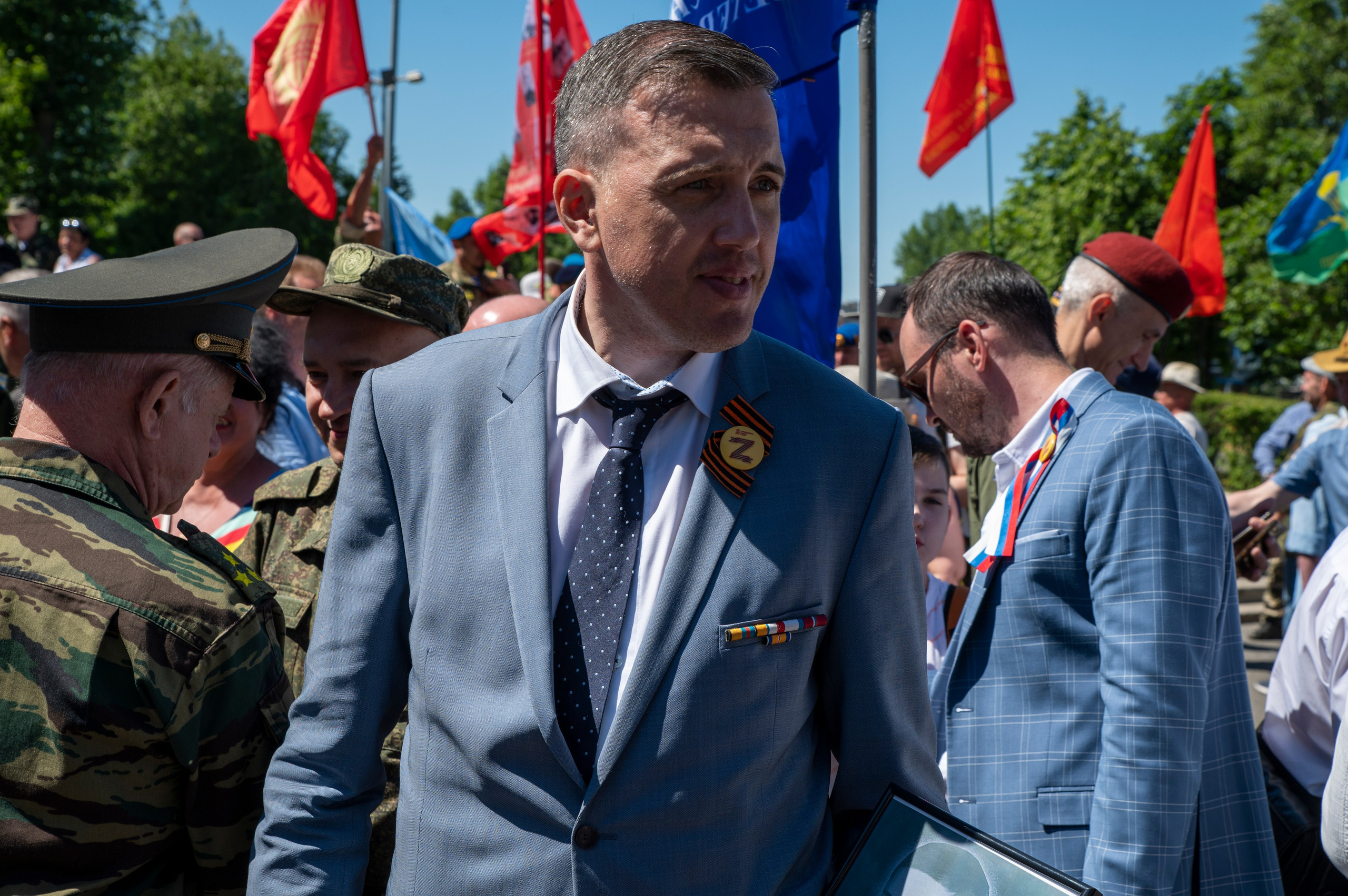 День ветеранов боевых действий 2022. Фотограф Роман Адлер