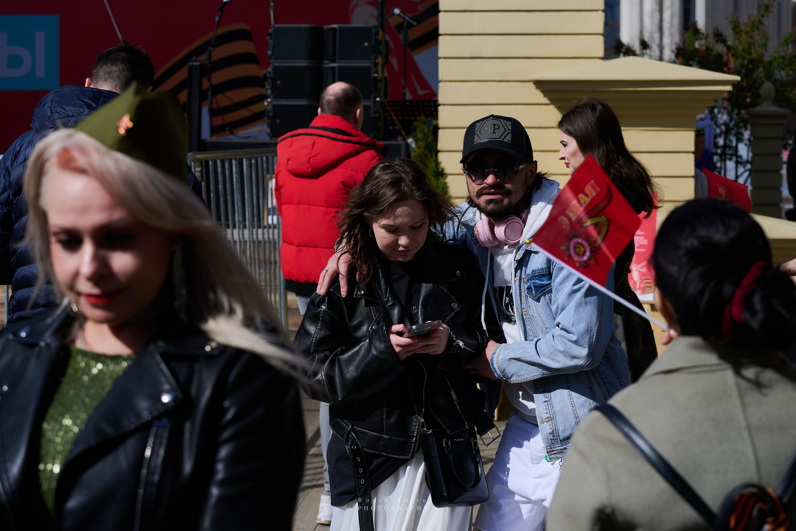 Московская весна Победы. Фотограф Роман Адлер