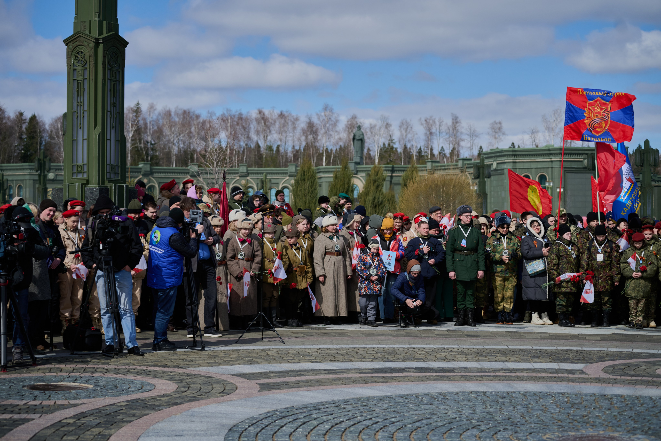 Старт поискового сезона «Вахты Памяти» 2025. Фотограф Роман Адлер