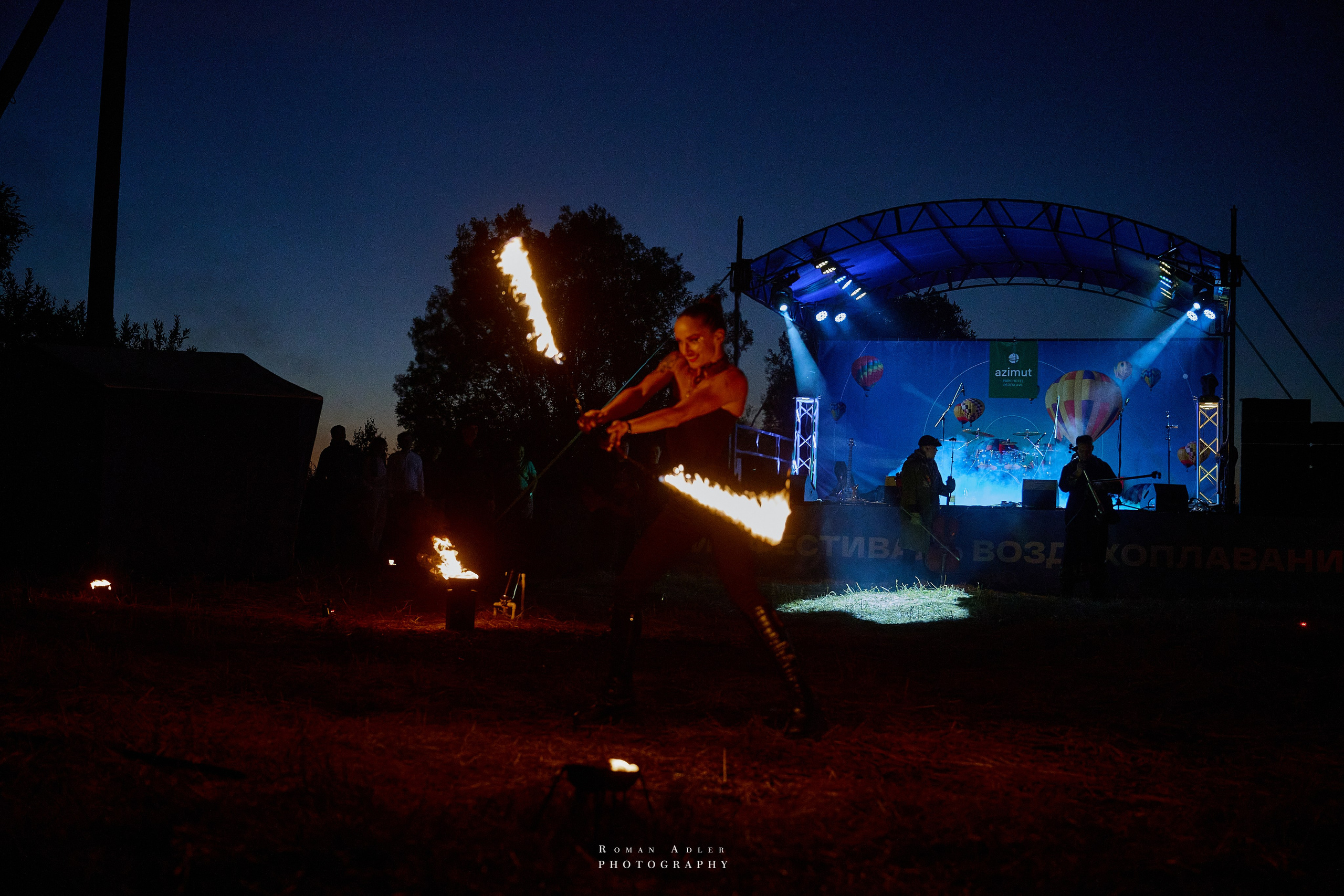 Фестиваль воздухоплавания «Золотое кольцо России». Фотограф Роман Адлер