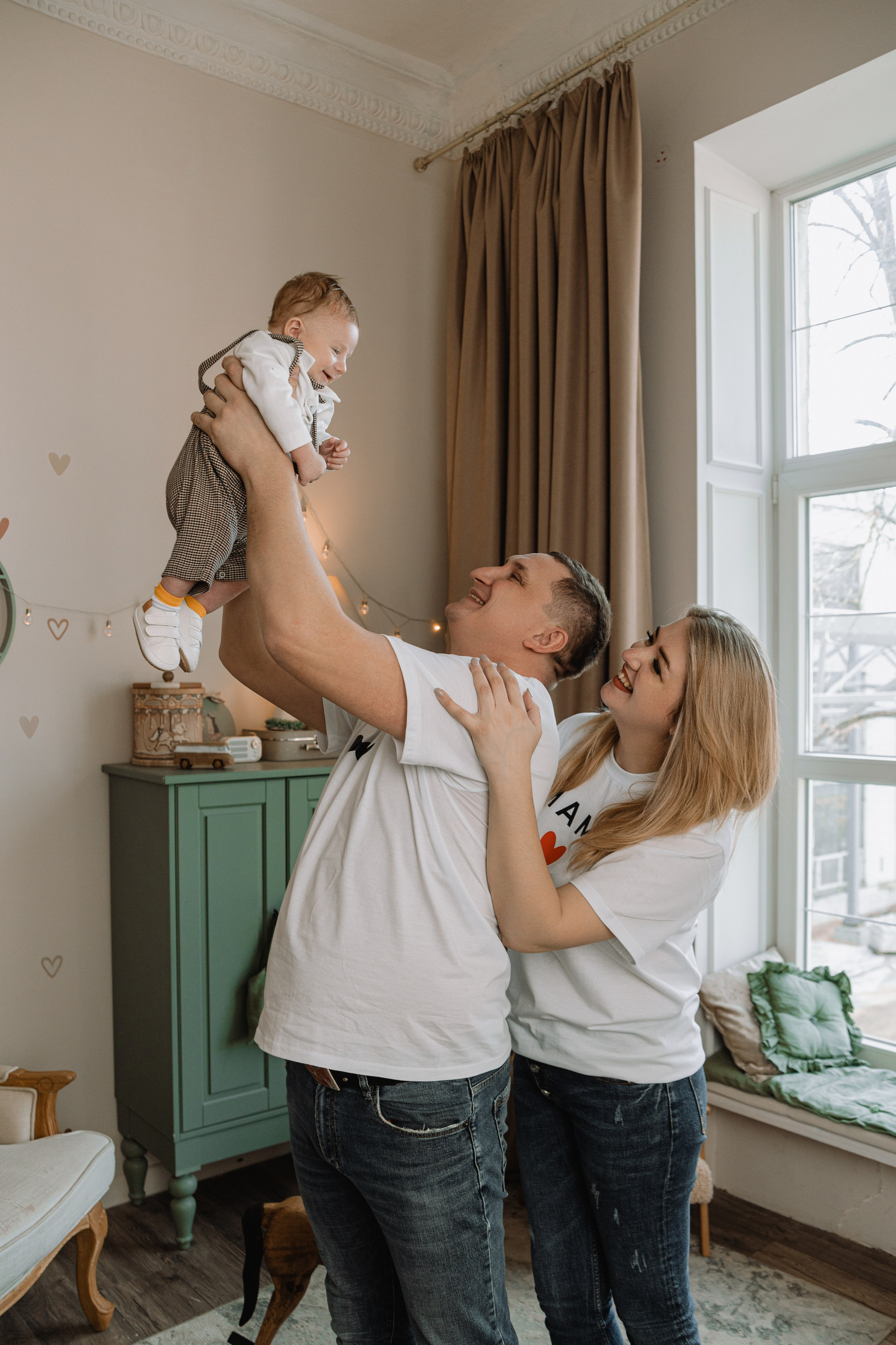 Юлия, Алексей и маленький Максим. Фотограф Воронеж Варвара