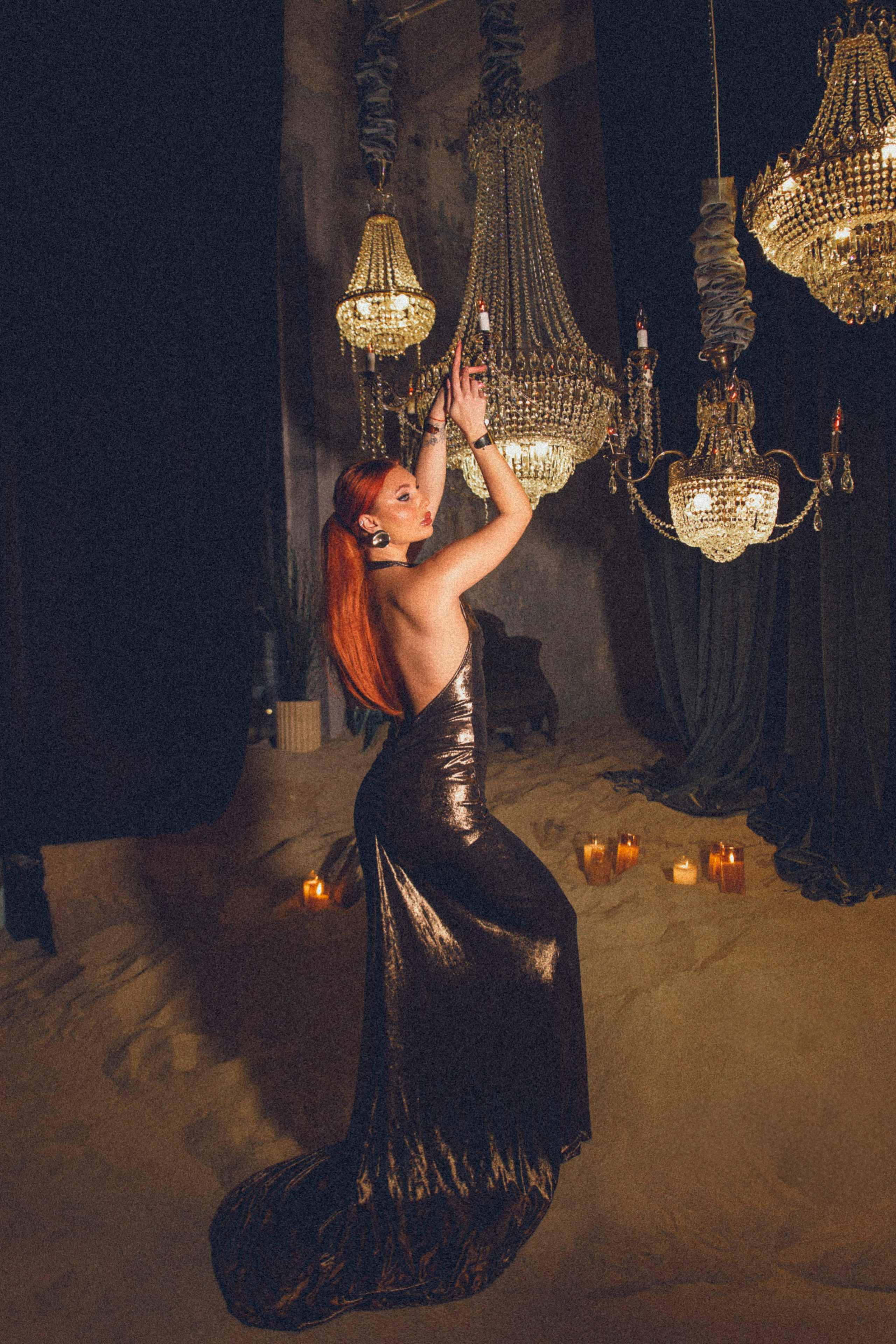 Песок и люстры. Женский фотограф Москва, Лобня