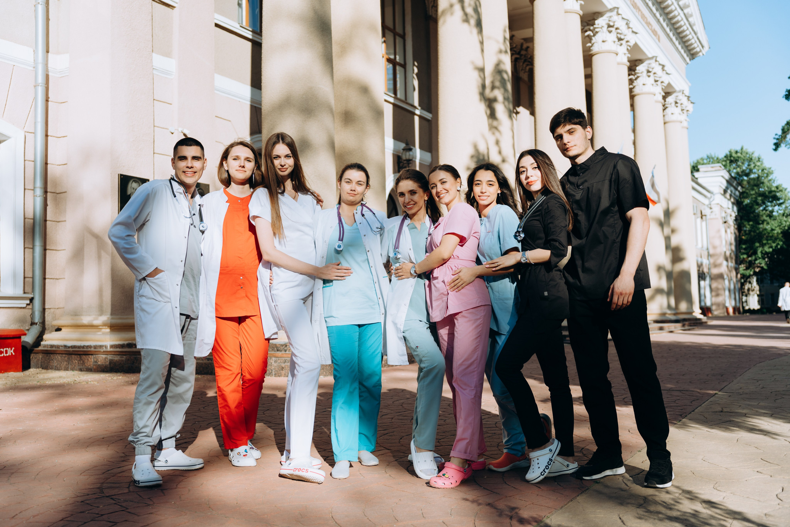 Фотосессия для медицинского коллектива. Портретный свадебный фотограф Крым | Евгения Щитенко