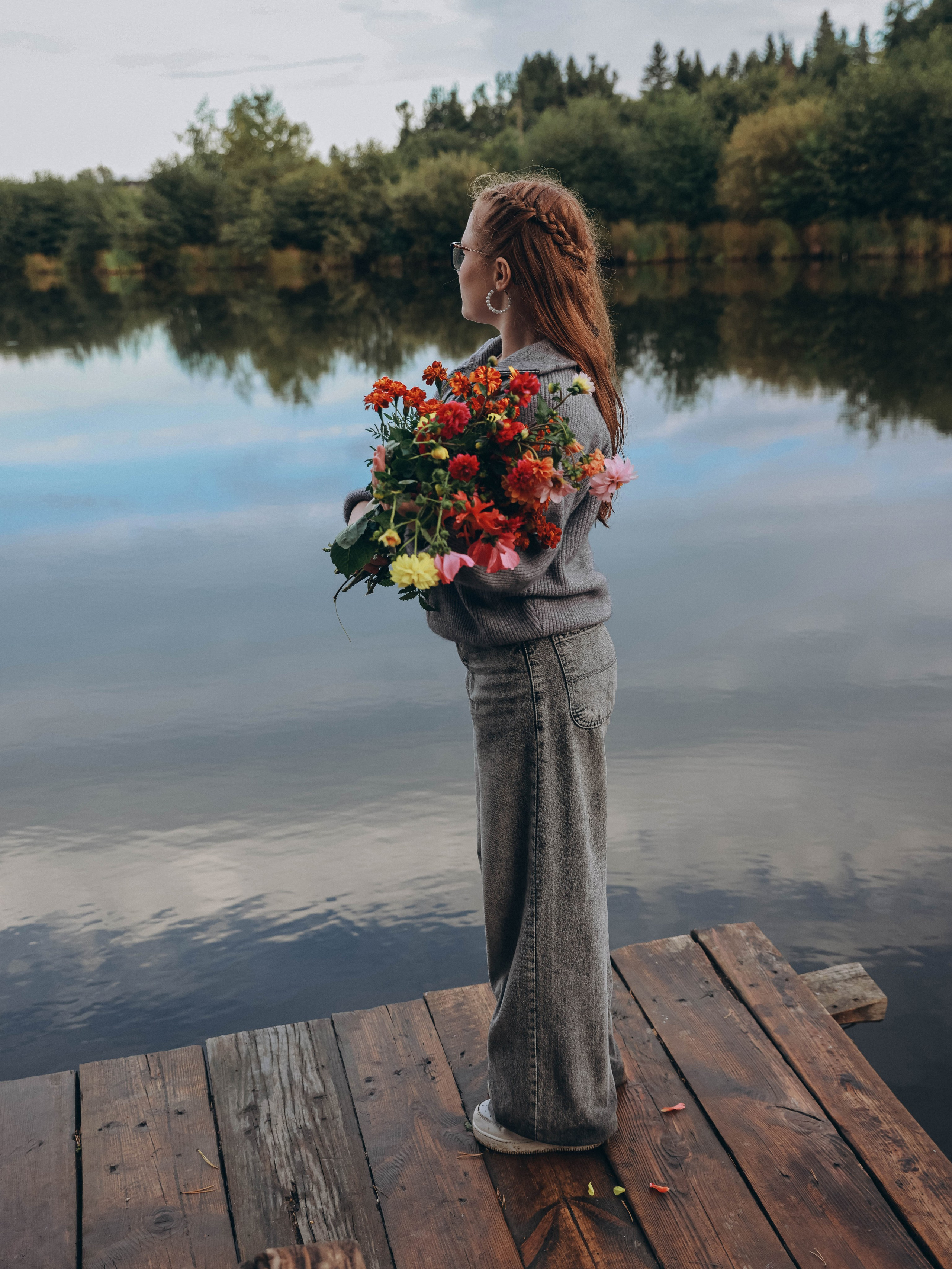 Под дождём. Мультифотограф Динара Ахмедзянова