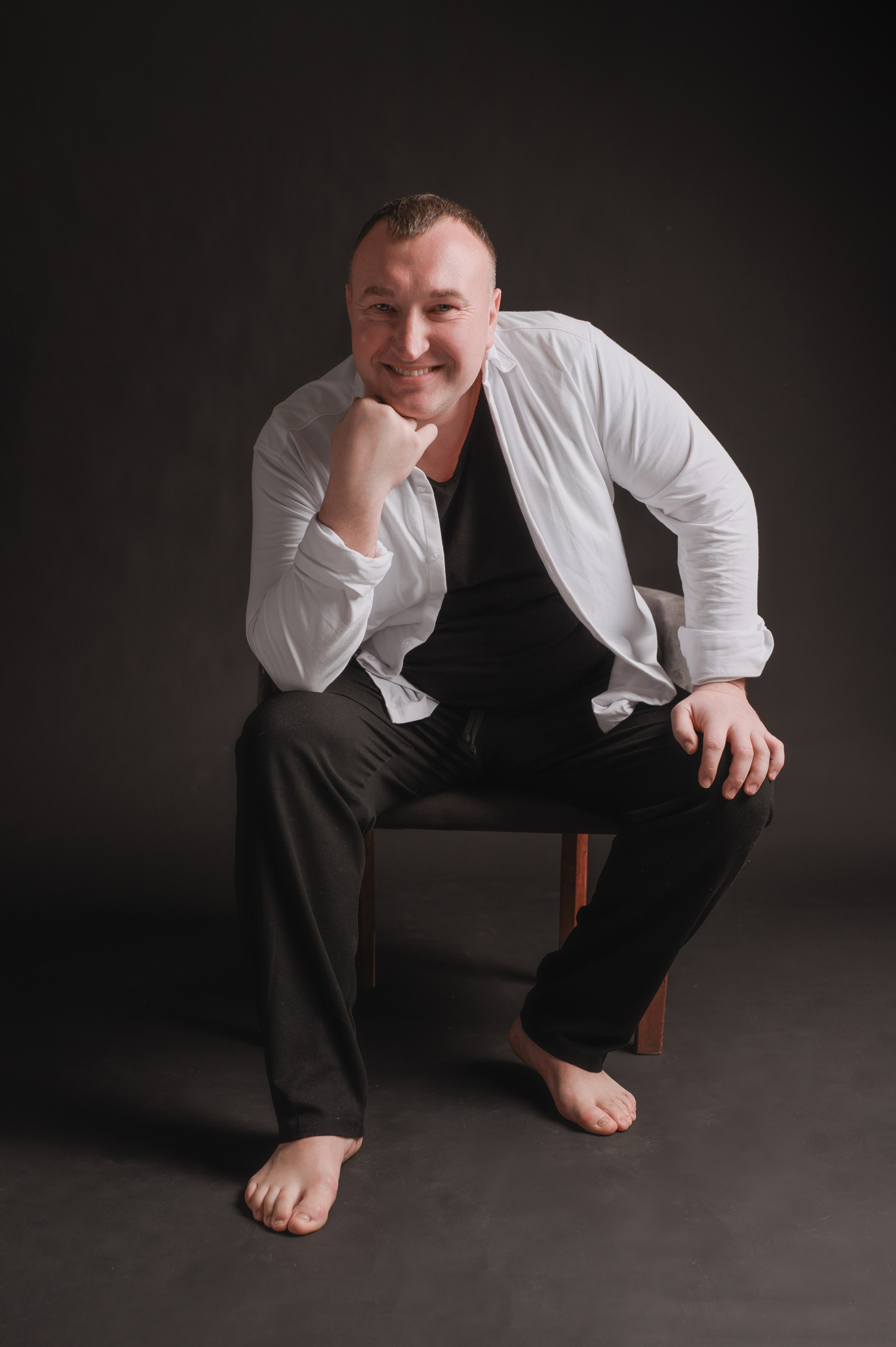 мужской портрет снят в фотостудии города Ногинск