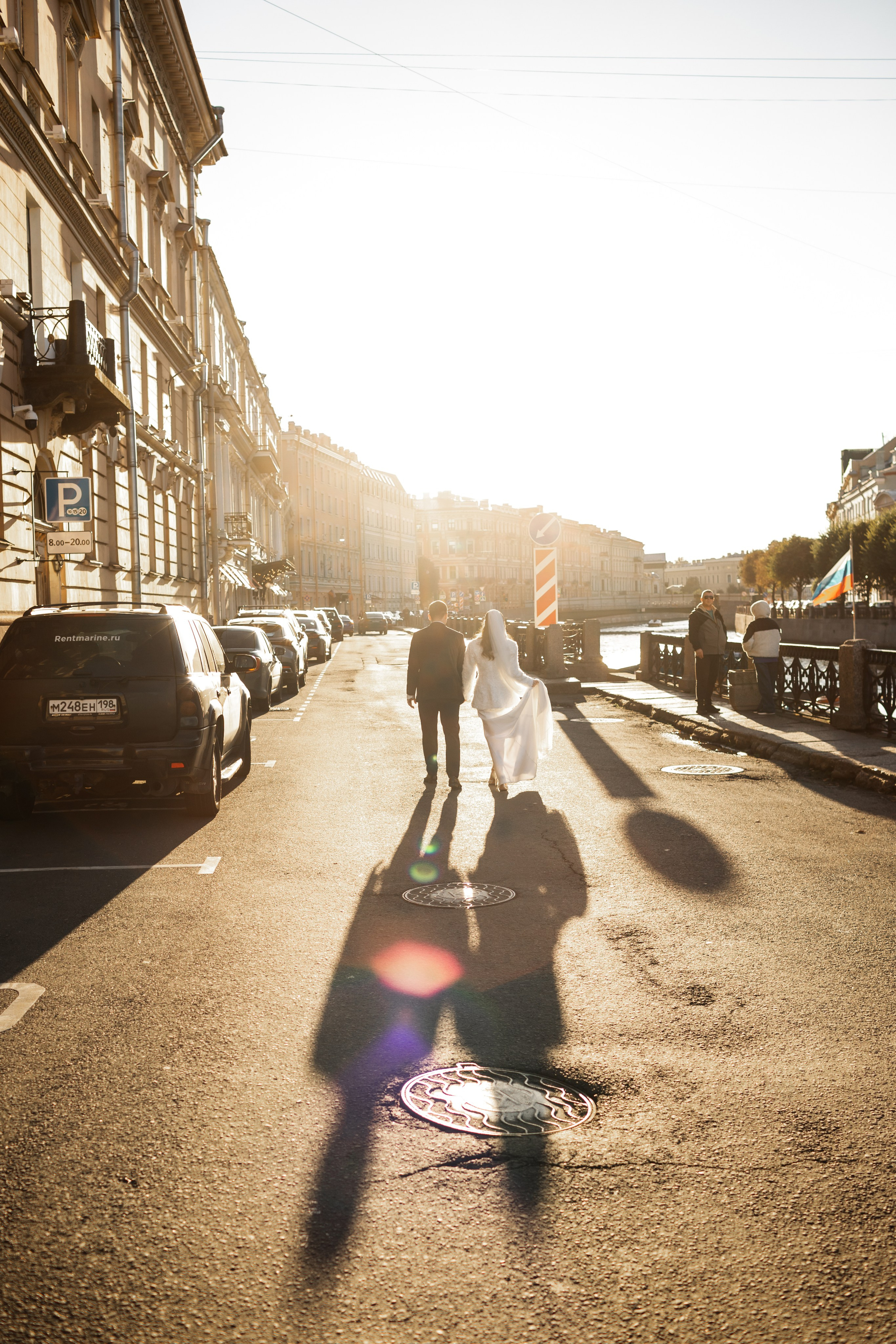Свадьба в Петербурге в сентябре. Свадебный фотограф Кирилл Белый