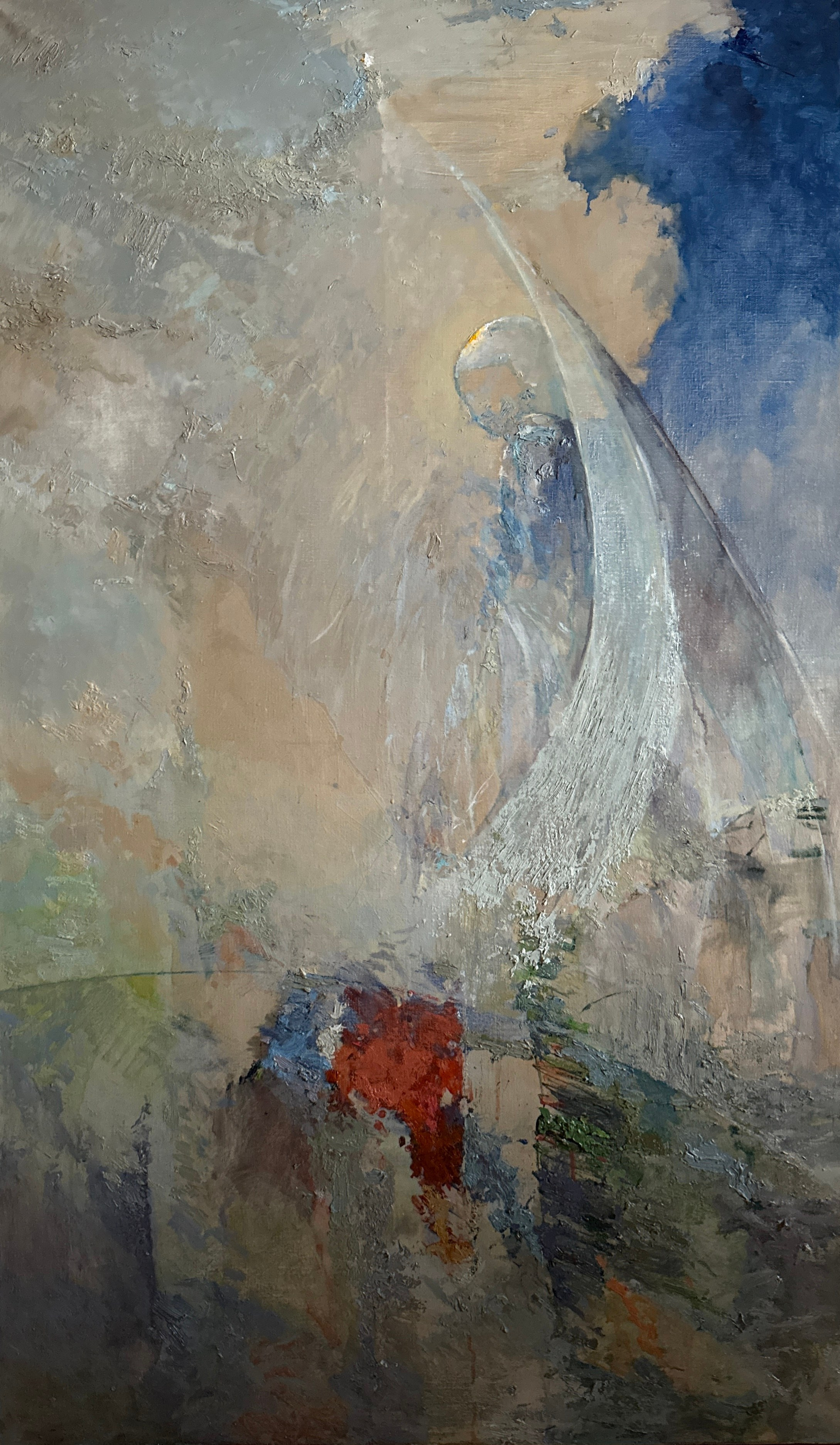 Космос, ангел, мистика, свет, небесный ангел, ангел охраняет землю, земля под защитой