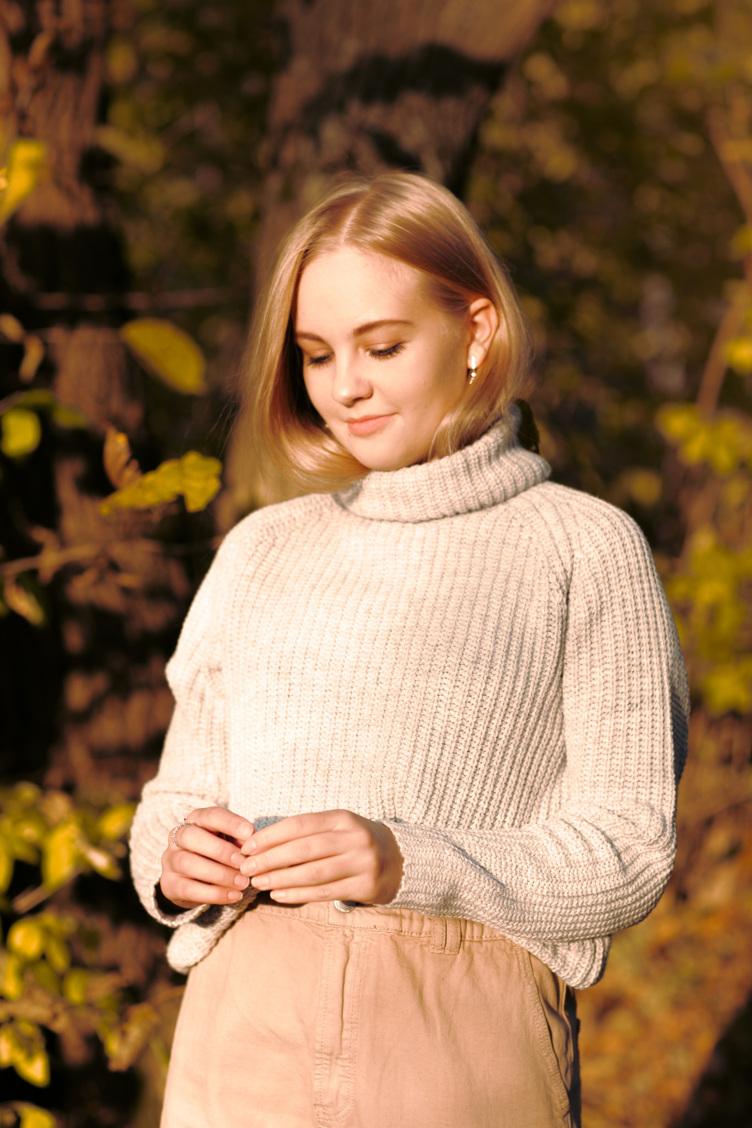 Аня осенняя фотосессия. 10sphoto