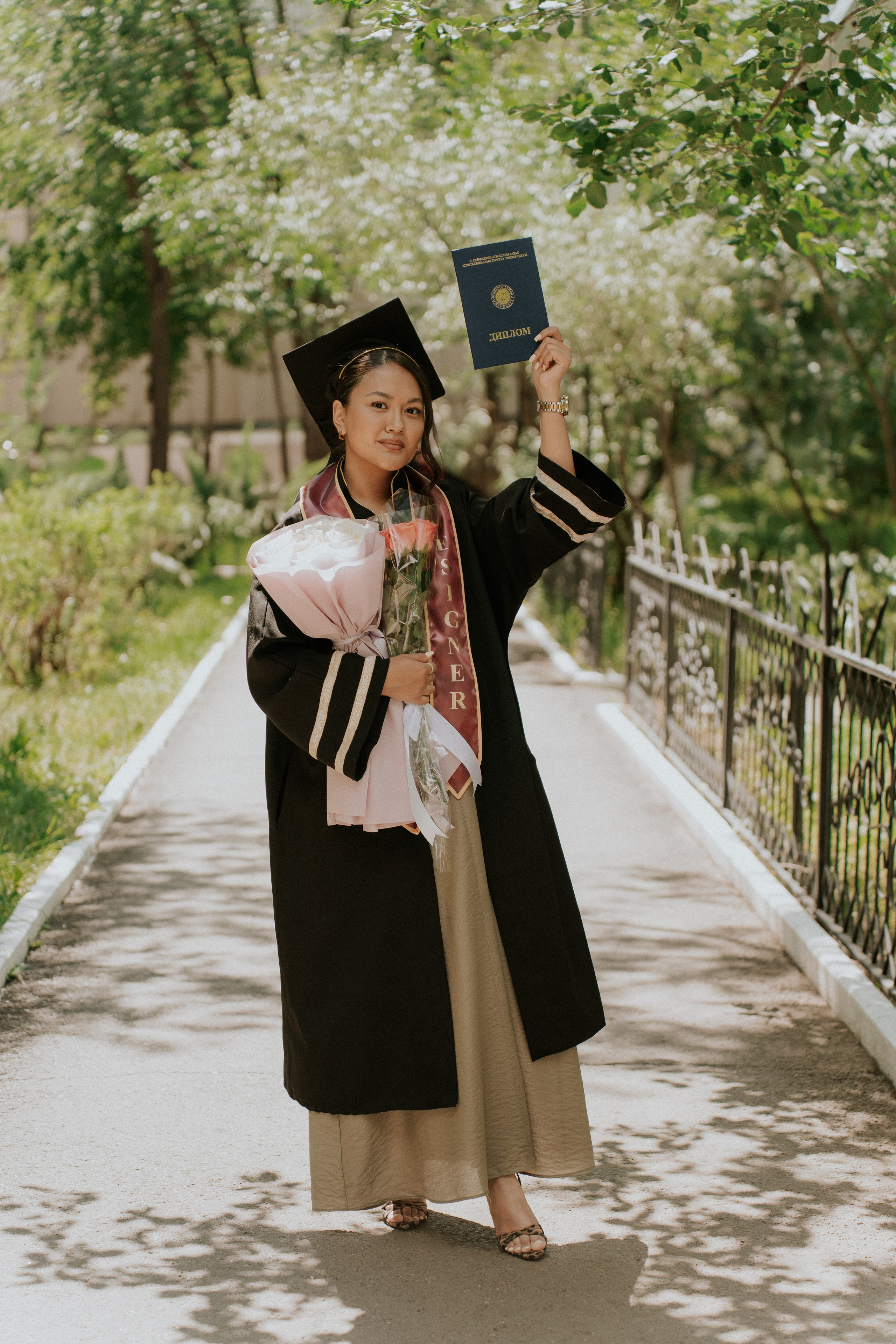 Выпускной Аграрный унивеситет. Крис Богомазова