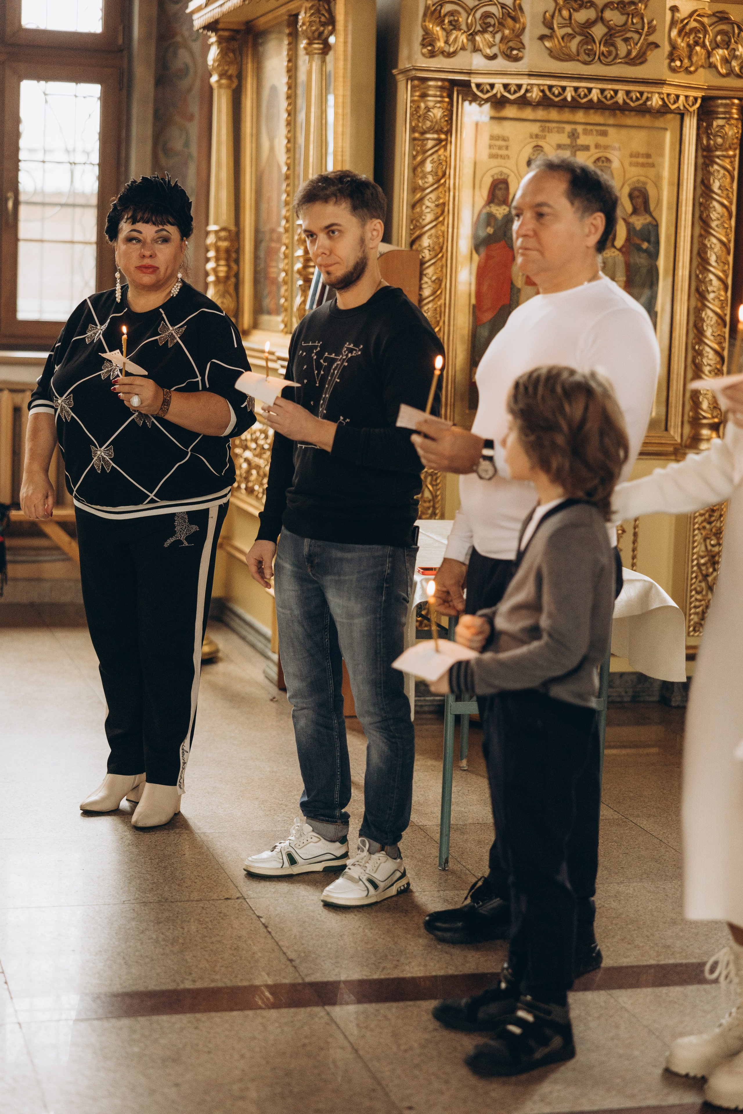 Крещение Дианы. Семейный фотограф в Москве Виктория Ястребинская