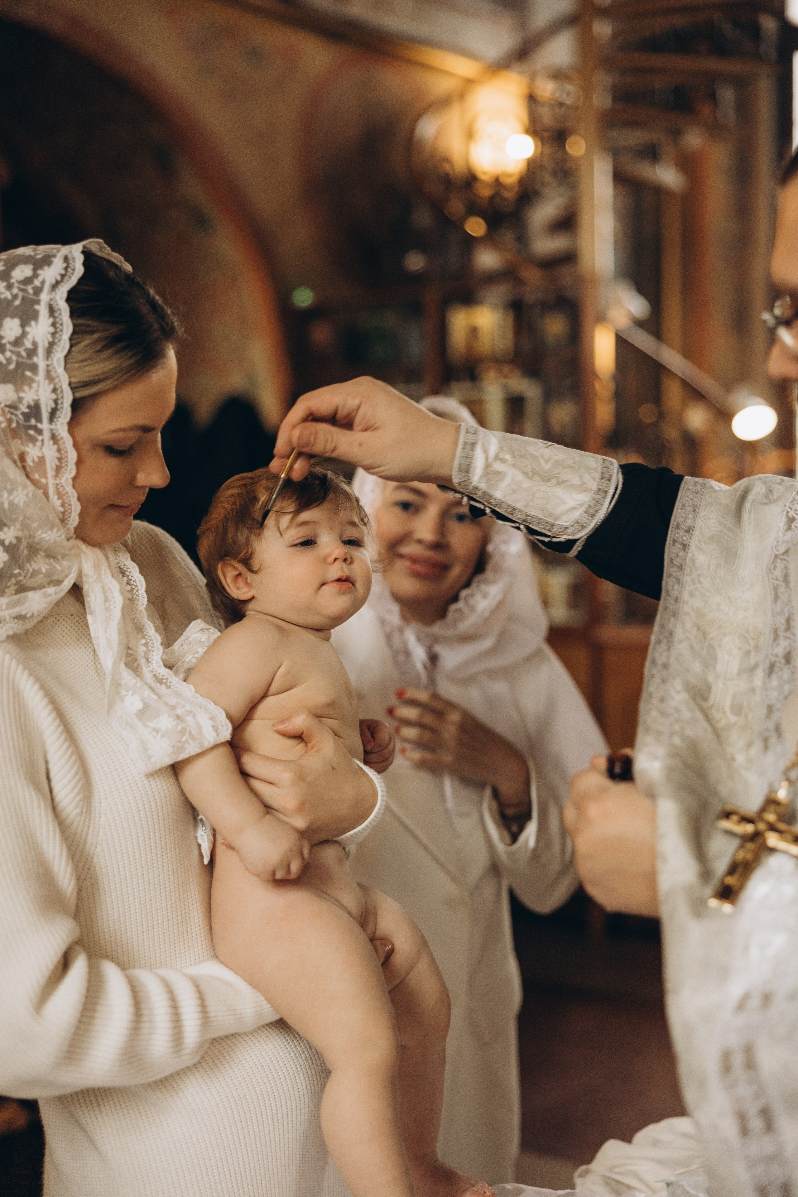 Крещение Дианы. Семейный фотограф в Москве Виктория Ястребинская