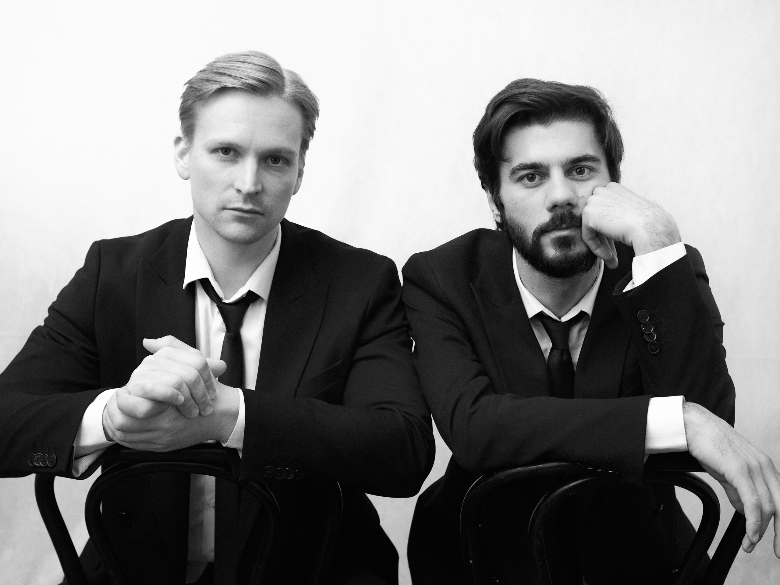 Актеры Асир Шогенов и Андрей Бражник. Фотограф Юлия Маринина