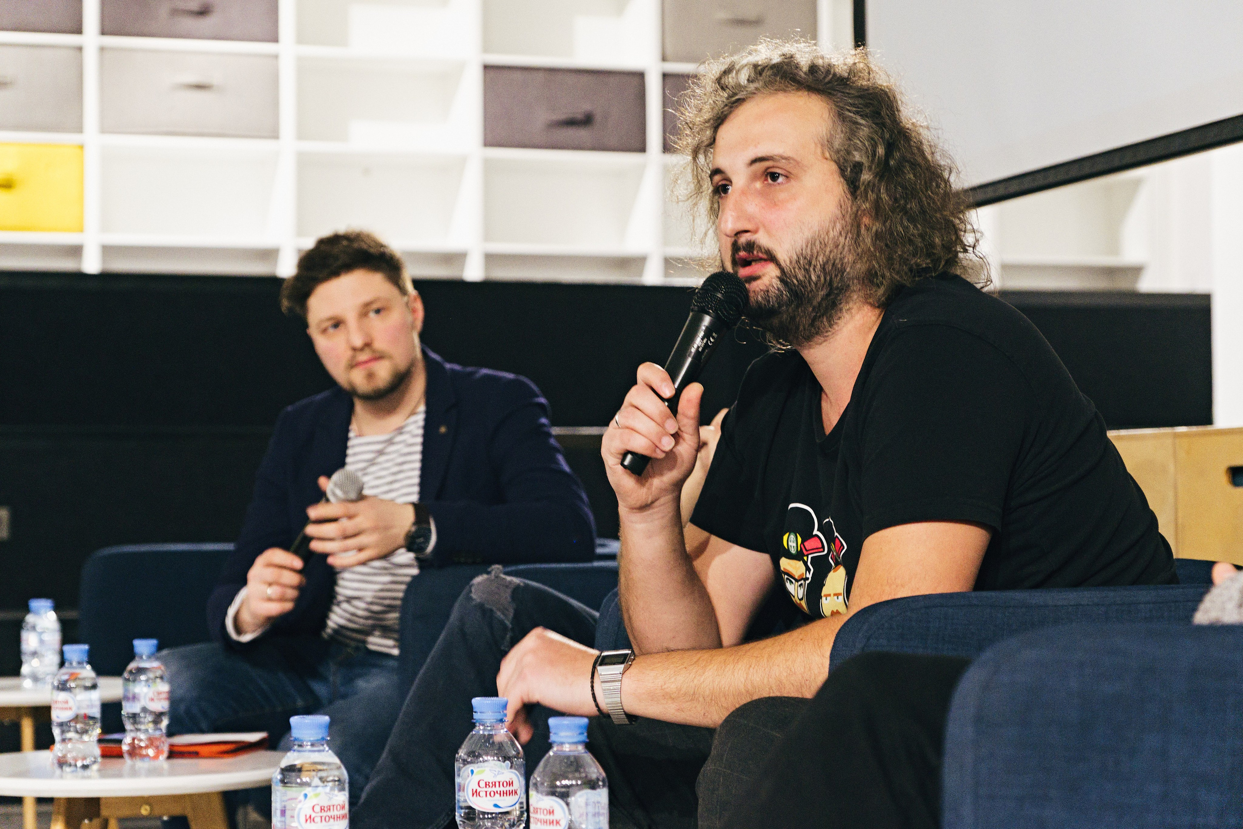 Репортажная фотосъёмка пресс-конференции группы Mgzavrebi в СПб. Семейные и свадебные фотосессии в СПб, в студии, на улице, на природе