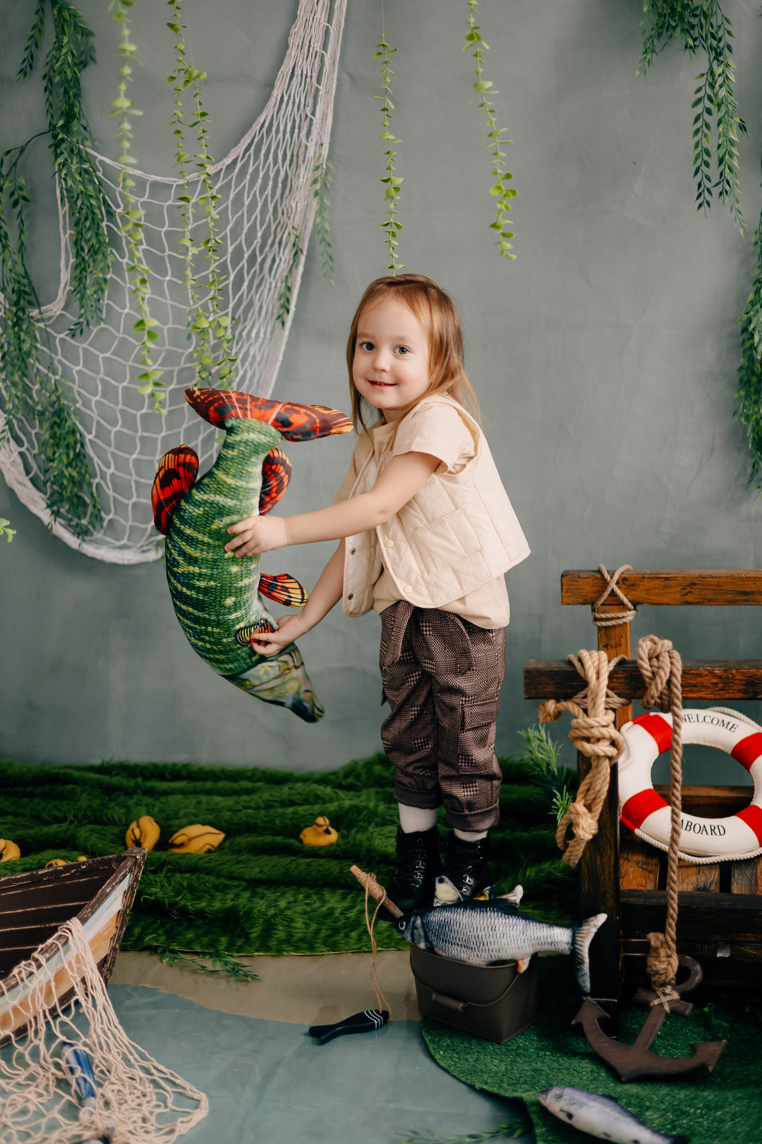 Рыбалка. Фотограф новорождённых Екатерина Боброва. Ульяновск