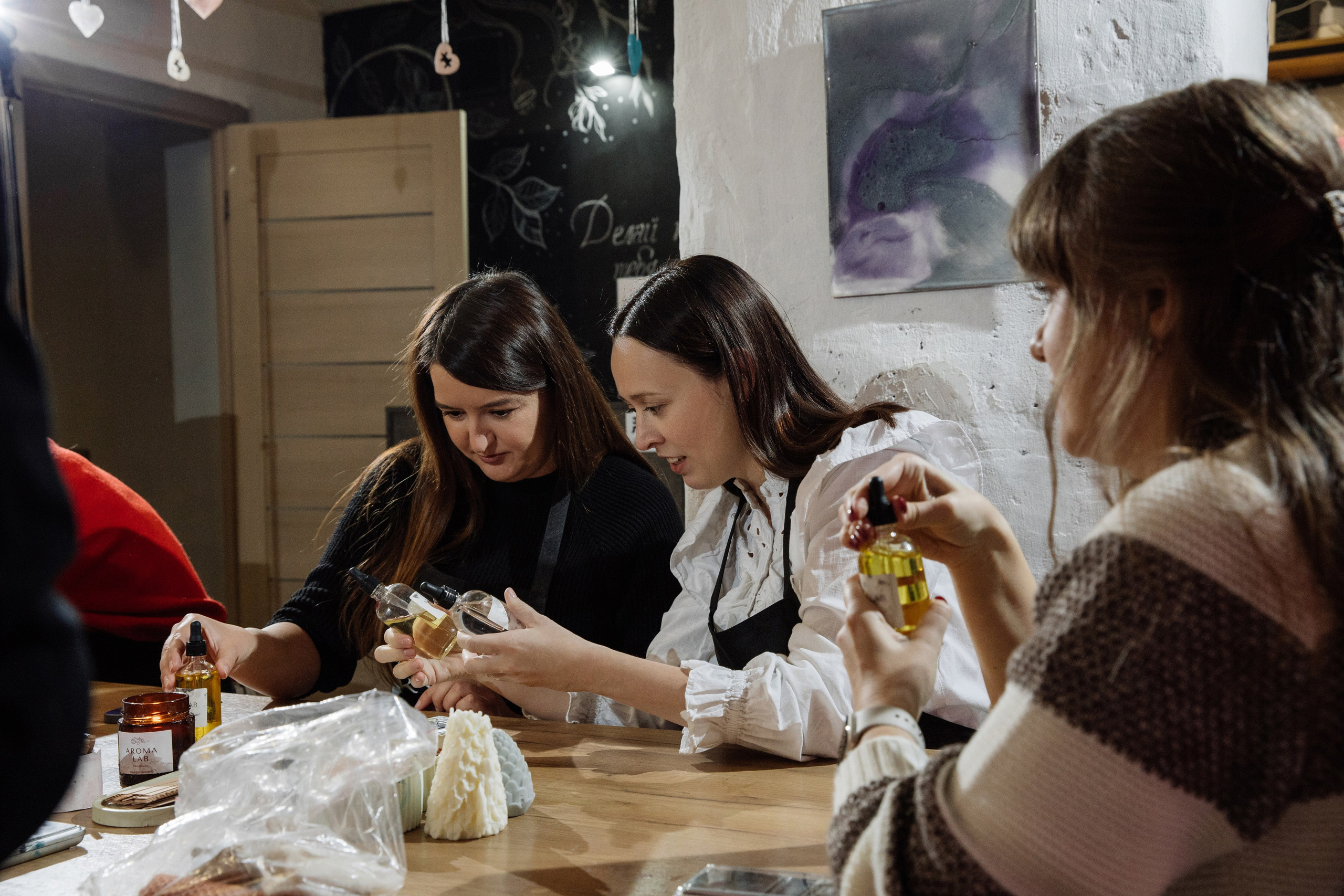 Корпоратив компании Технологии Доверия Аудит — творчество с AROMALAGE