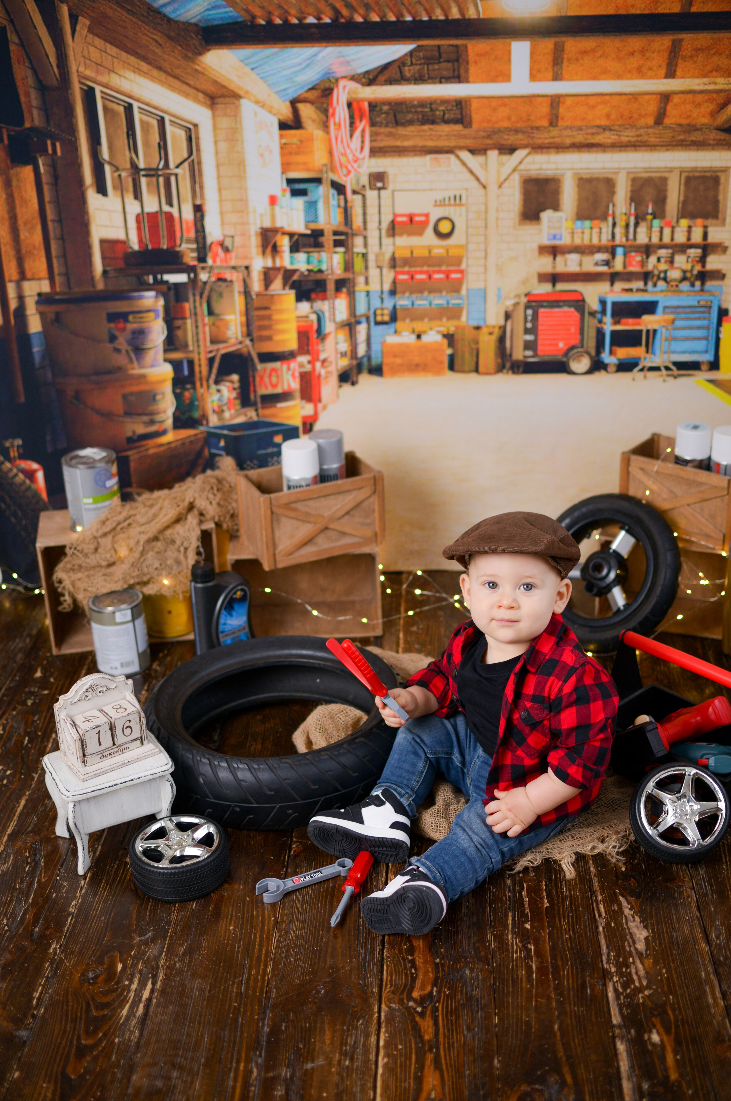 Первые кадры с фотосессии к годику. Фотограф новорожденных Краснодар Малышенко Надежда