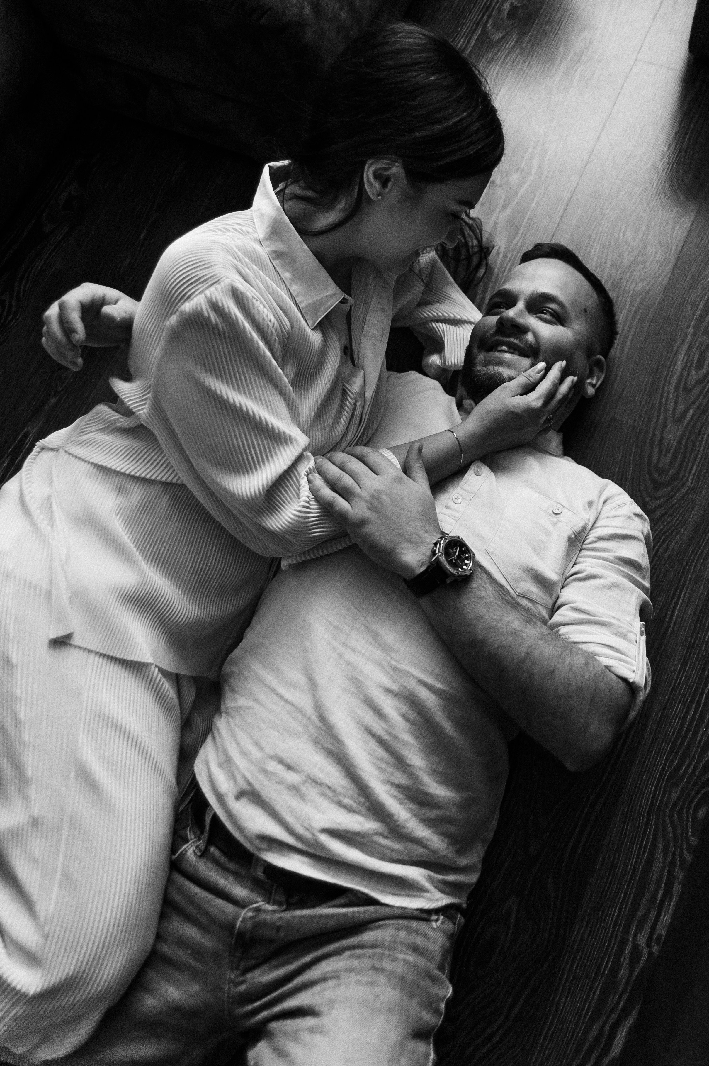 Стас+Маргарита и домашний Новый Год. Фотограф в Екатеринбурге Артём Зайнетдинов