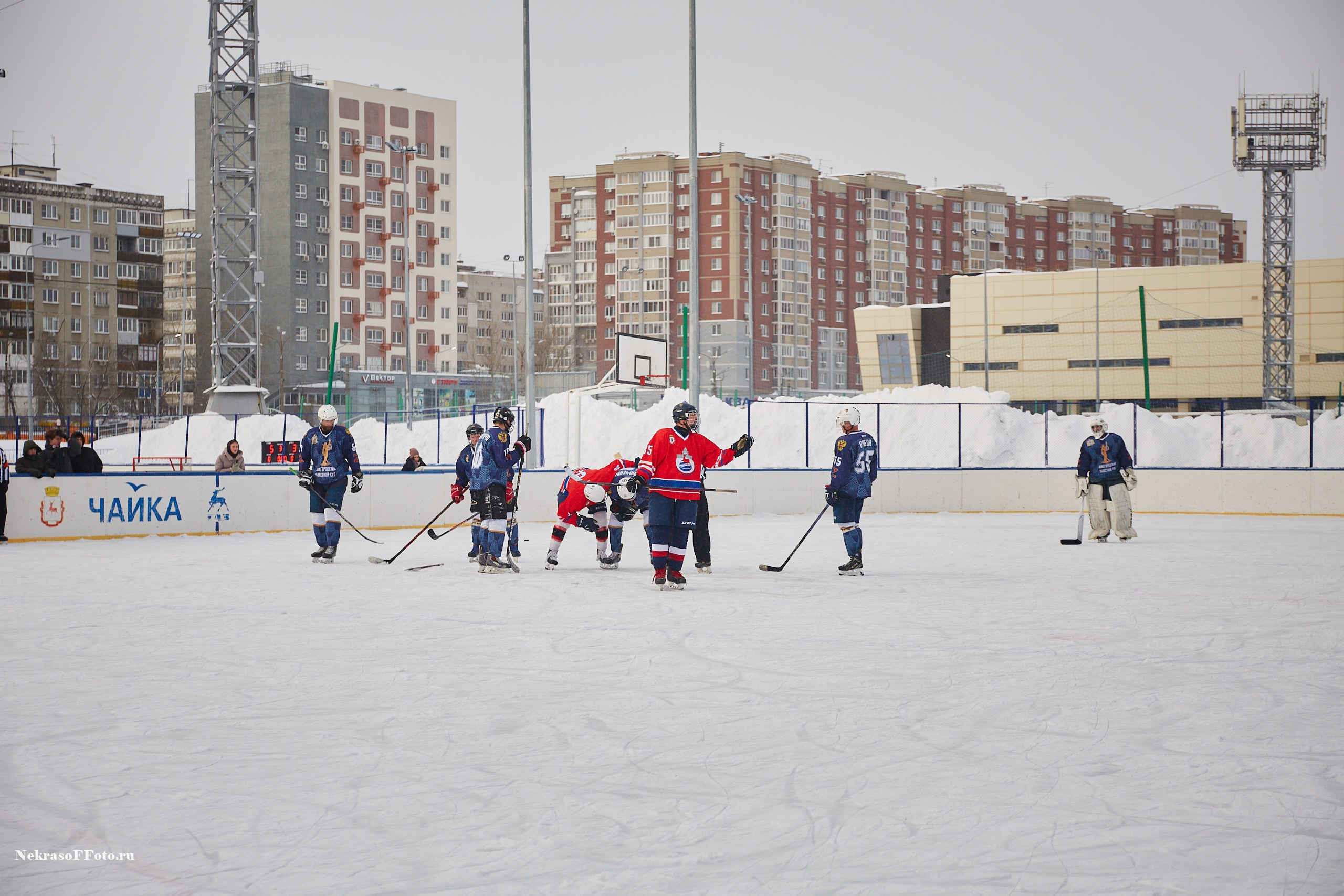 Турнир по хоккею «Русская классика» в рамках Офицерской хоккейной лиги. Спортивный фотограф Некрасов Денис