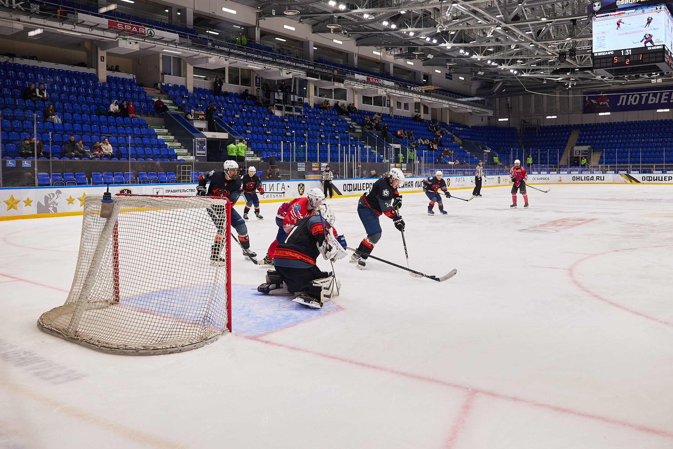 Репортаж. Офицерская хоккейная лига 2025 год. Спортивный фотограф Некрасов Денис