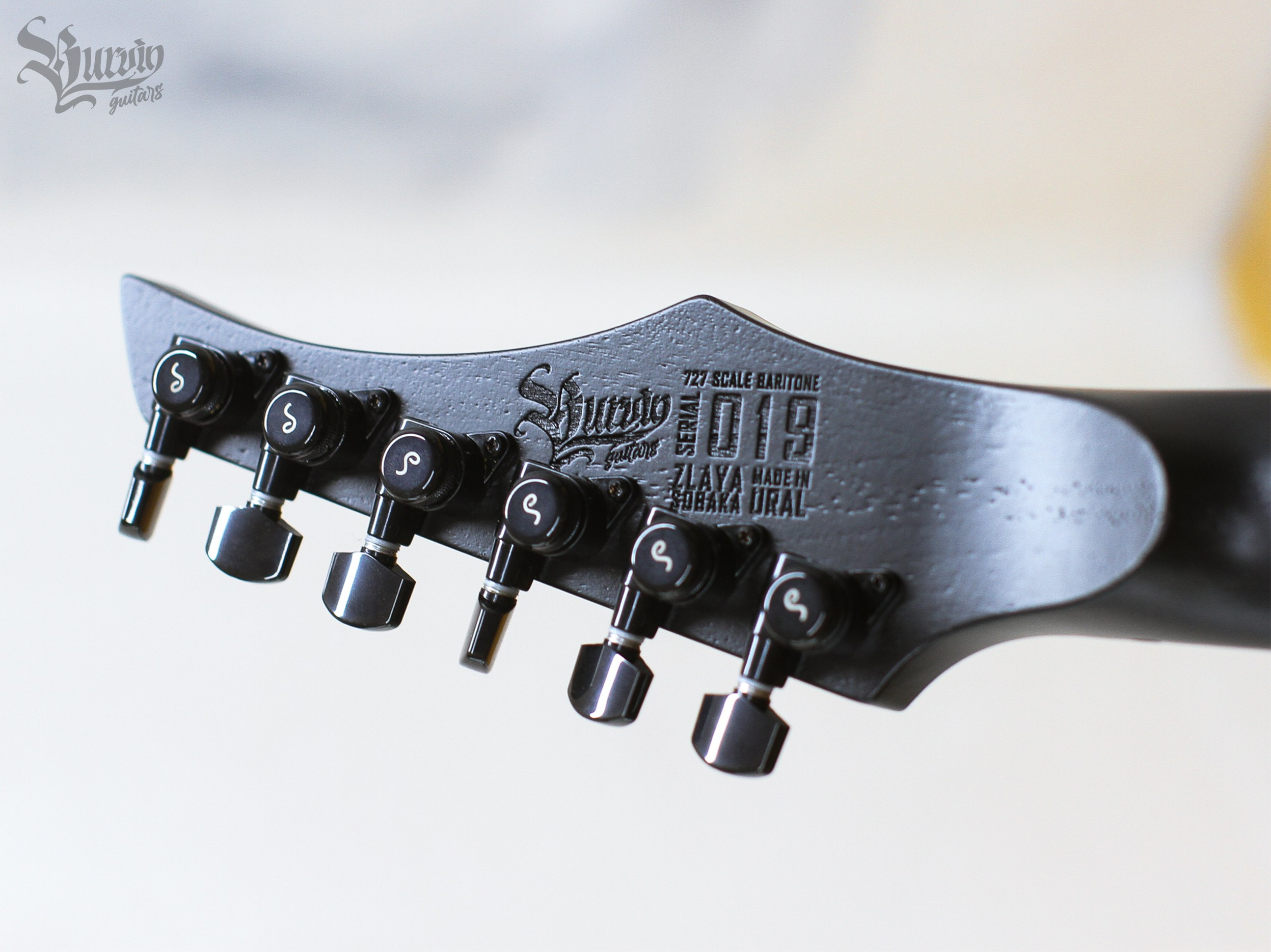 019 Zlaya Sobaka. Master of making guitars and basses to order