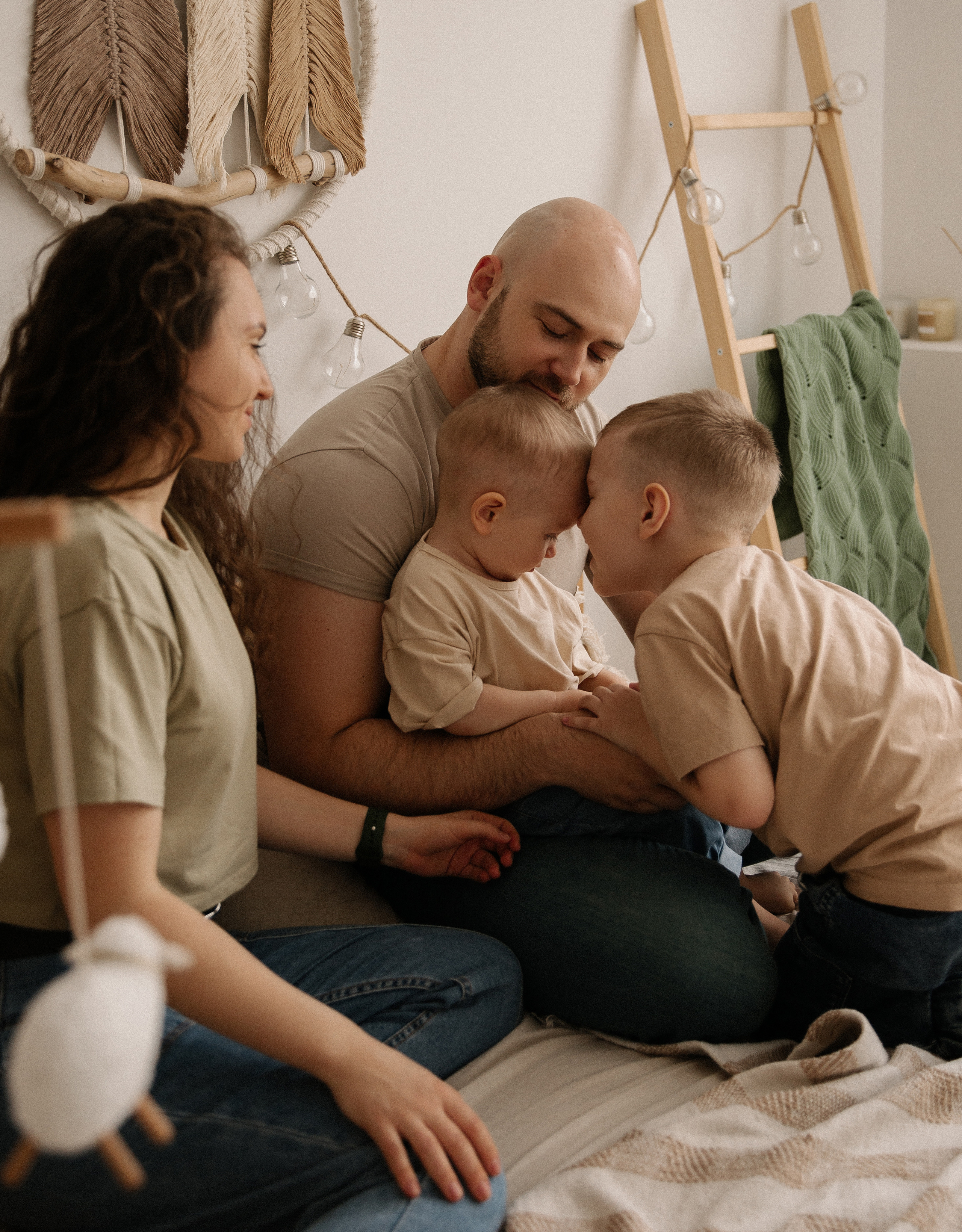 Семейная съемка к годику Лукьяна. Фотограф в Краснодаре и Краснодарском крае