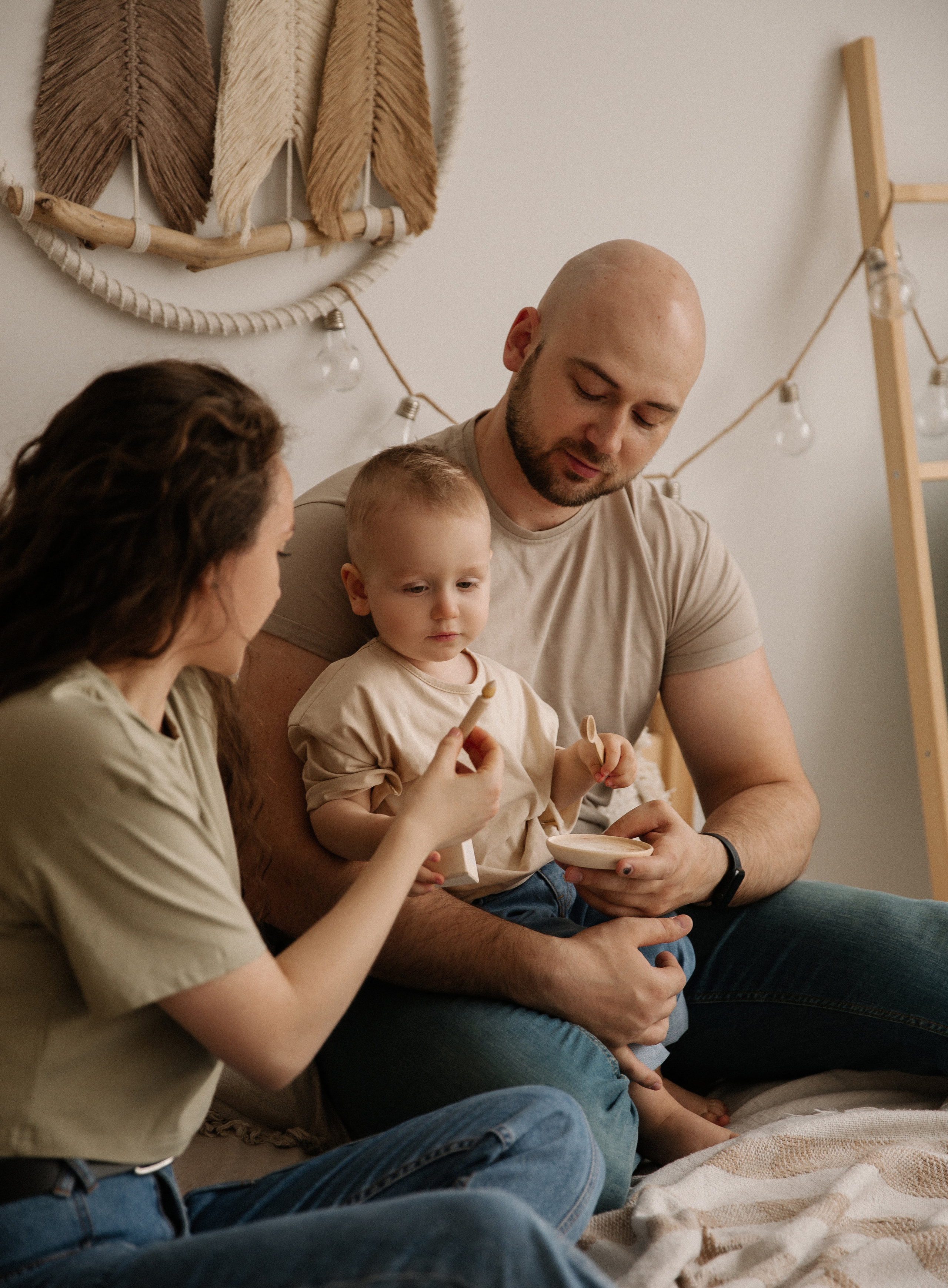Семейная съемка к годику Лукьяна. Фотограф в Краснодаре и Краснодарском крае