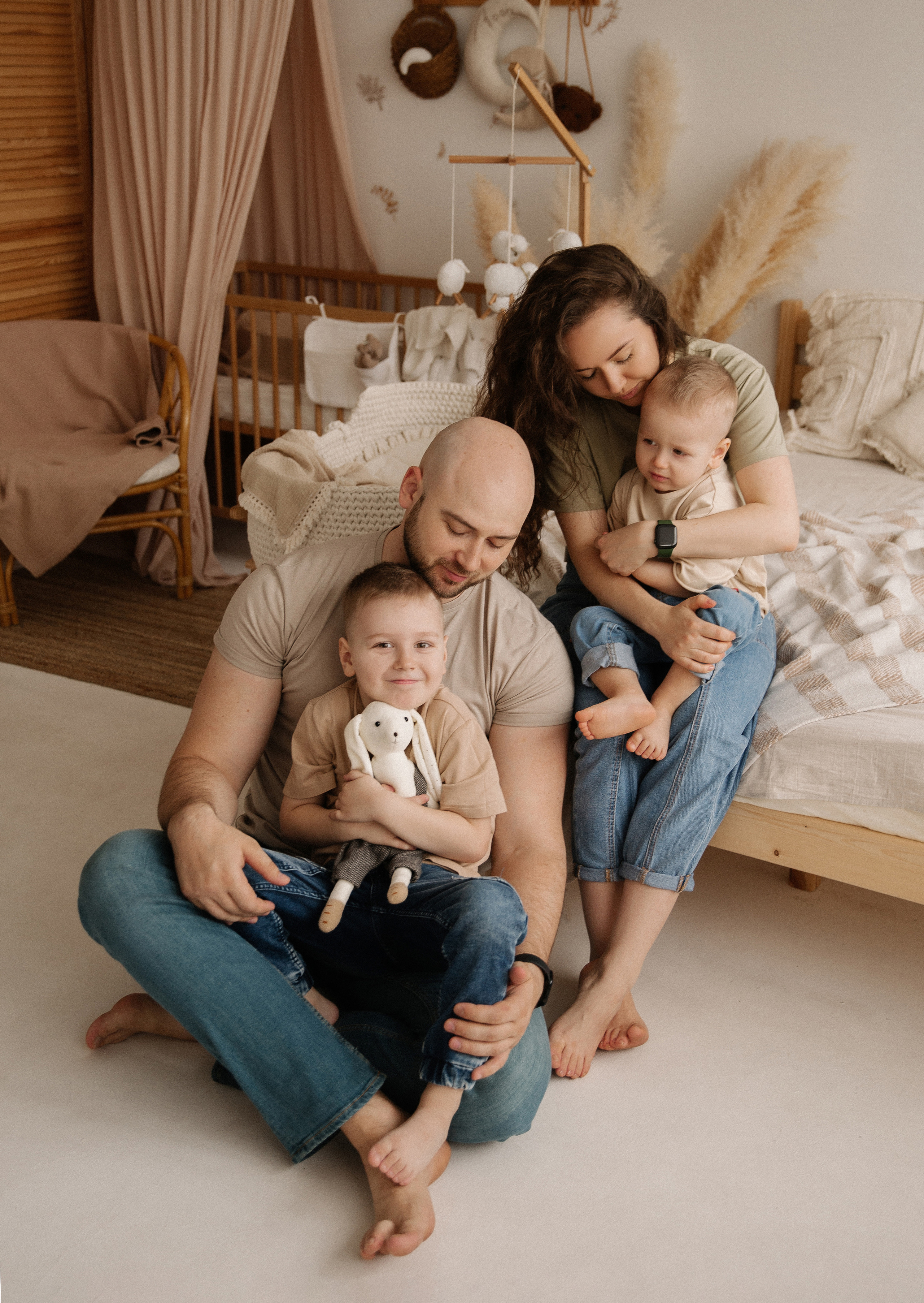 Семейная съемка к годику Лукьяна. Фотограф в Краснодаре и Краснодарском крае