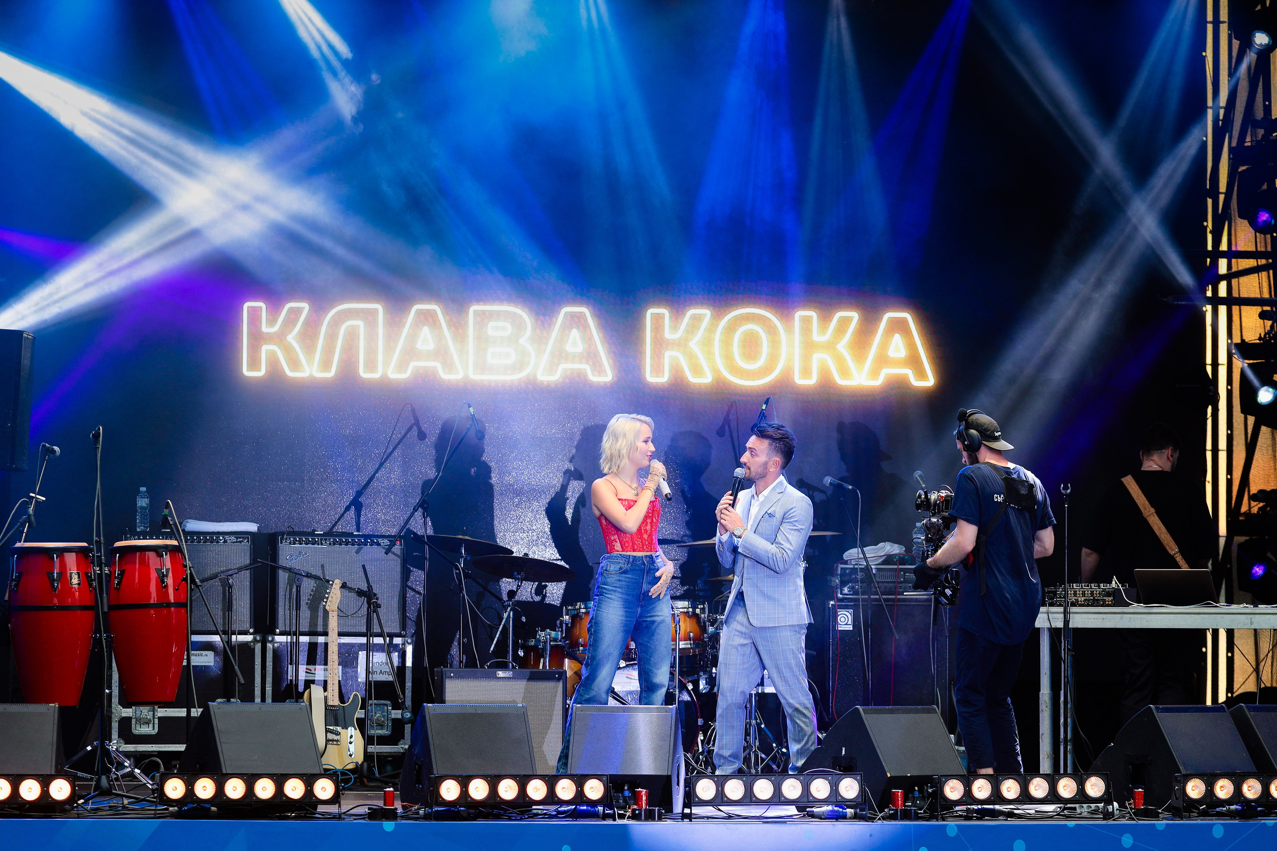 Backstage Чиж и Клава Кока. Фотограф Юрий Клим | Москва