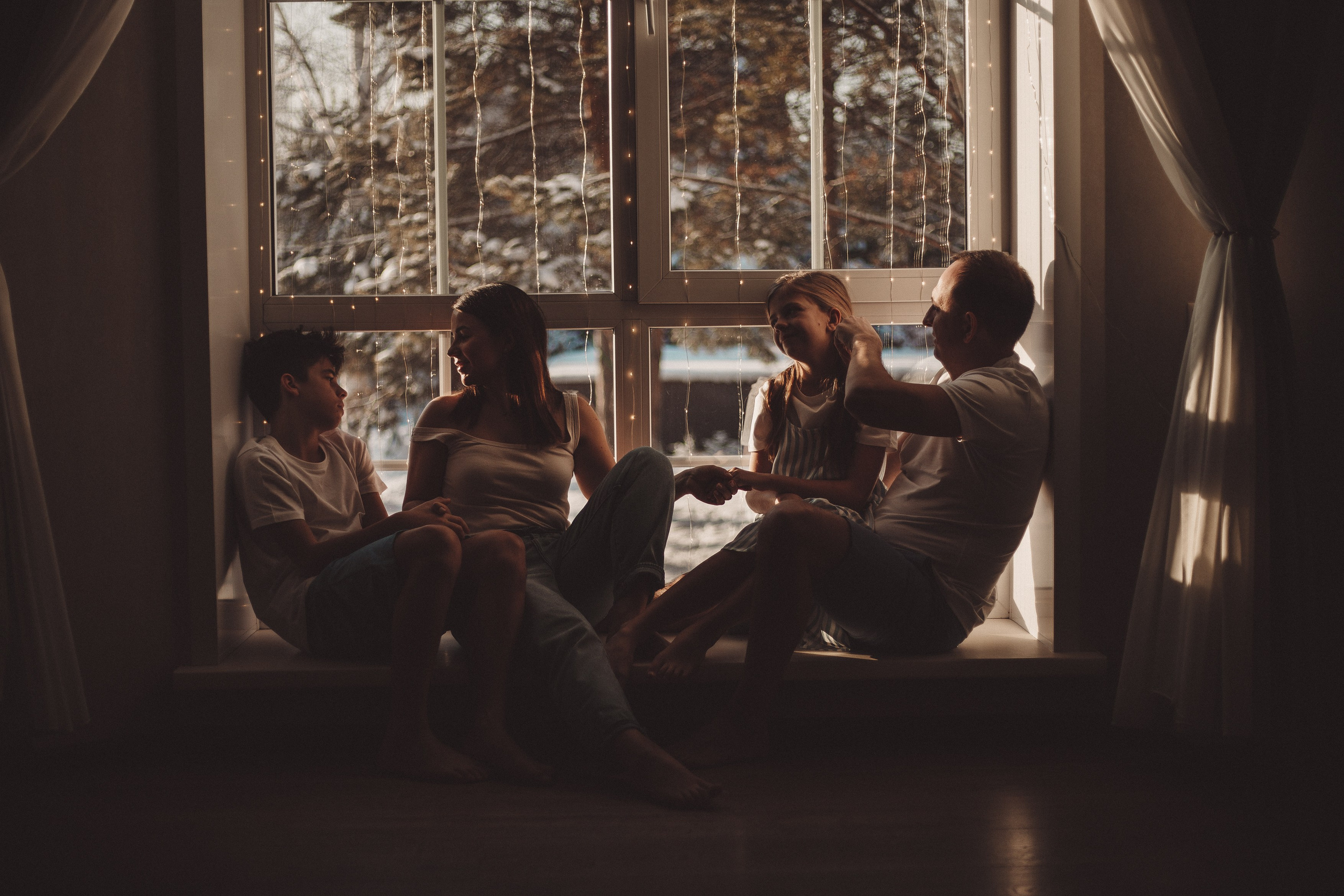 Домашняя фотосессия - Так выглядит Счастье!. Семейный и женский фотограф Кемерово Мария Степ